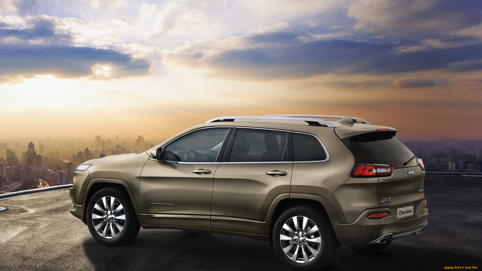 автомобили, jeep, overland, cherokee, kl, eu-spec, 2016г