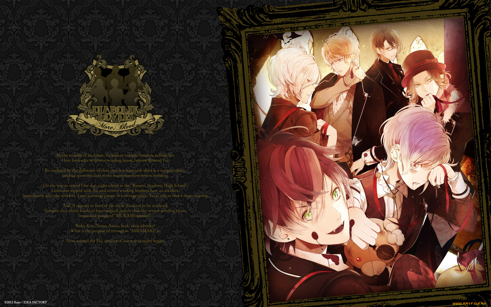 аниме, diabolik, lovers, дьявольские, возлюбленные