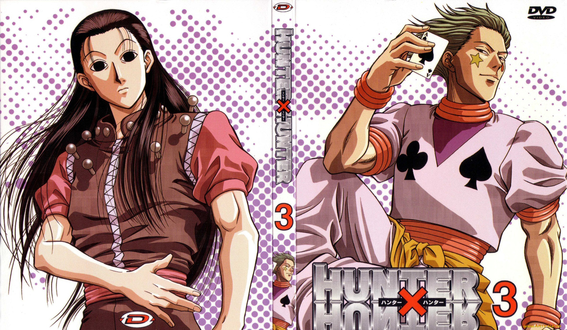 аниме, hunter, x, hunter, иллуми, хисока