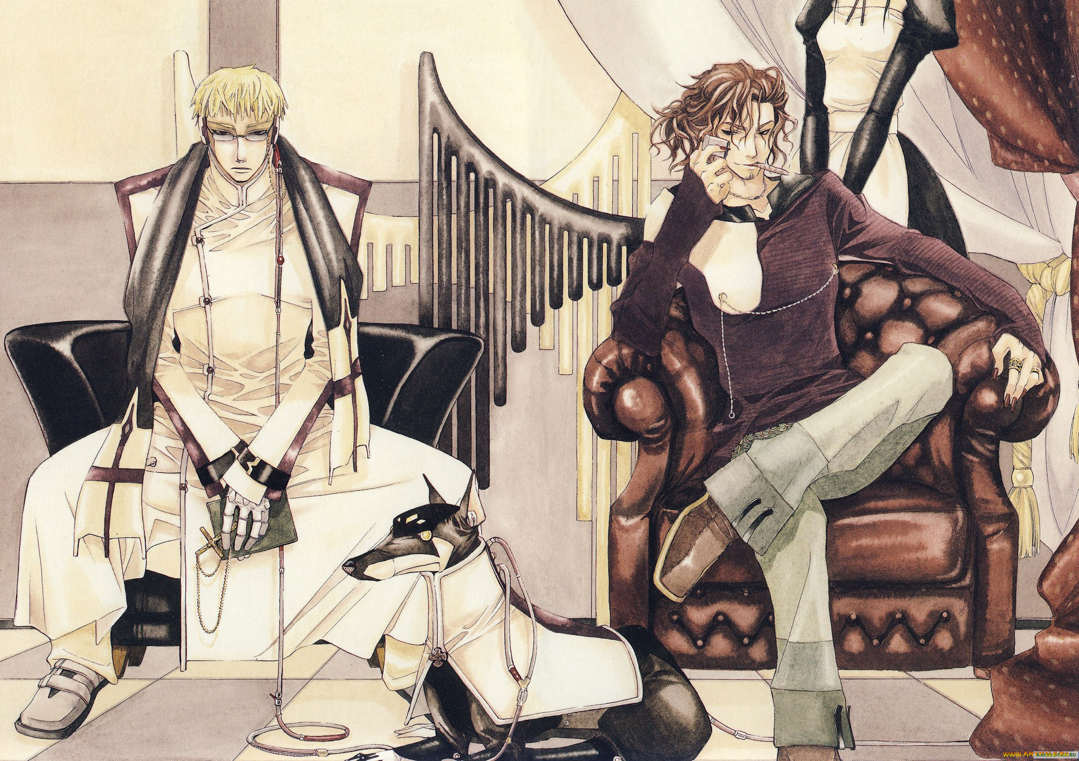 аниме, vassalord, вампиры, вассалорд