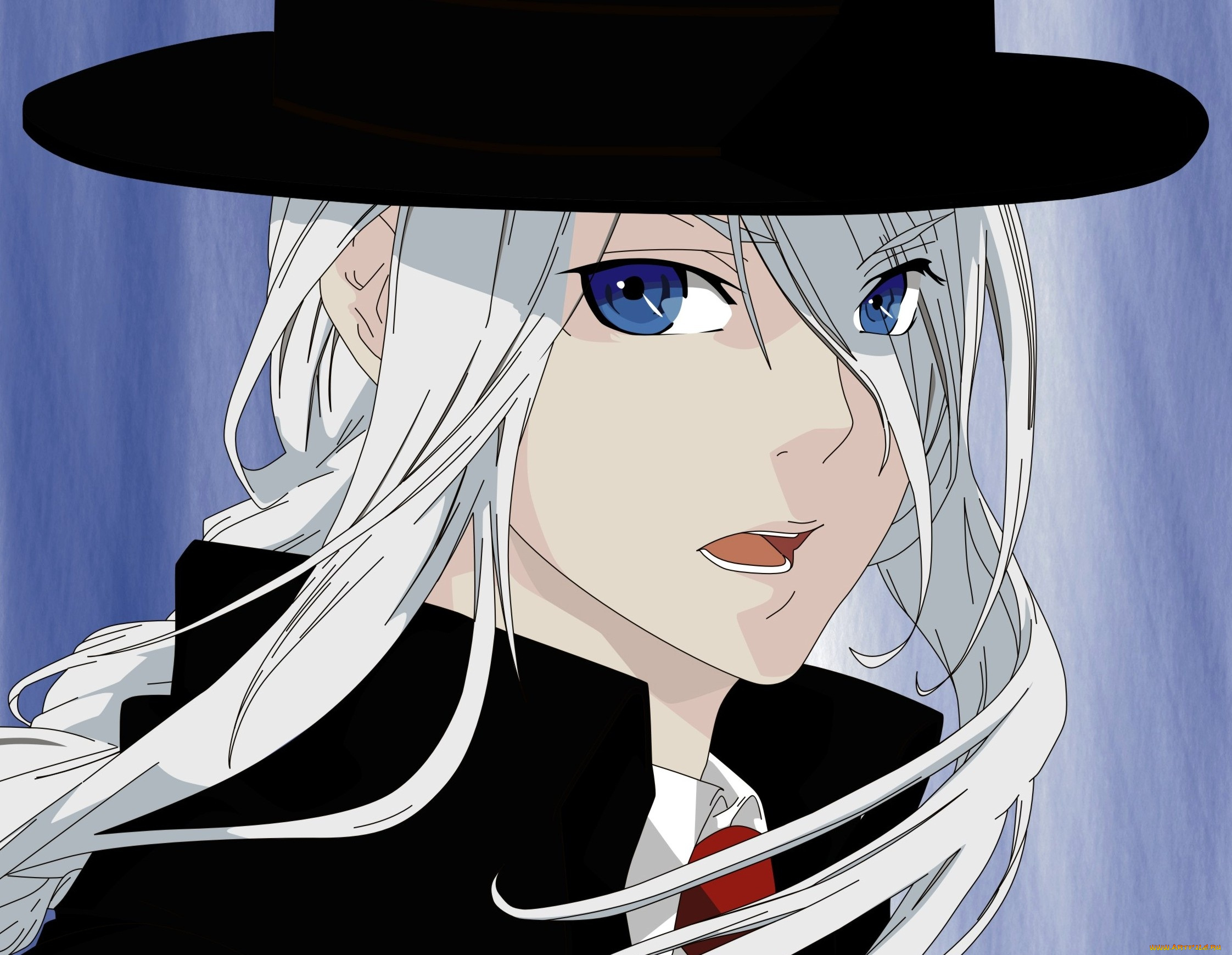 аниме, monochrome, factor, монохромный, фактор