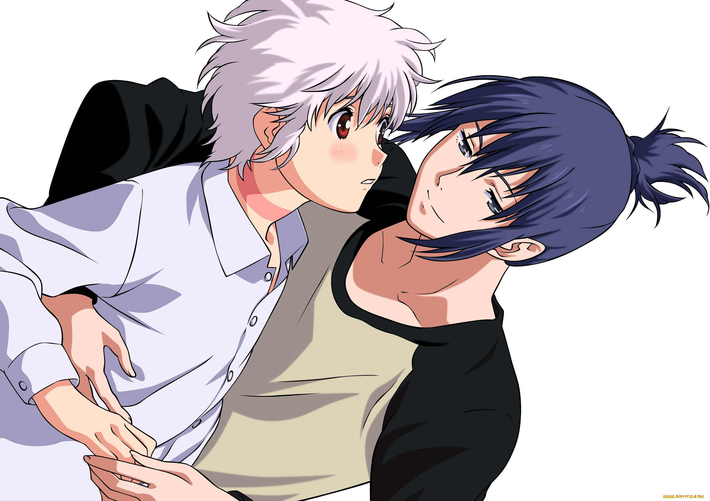 аниме, no, , 6, парни