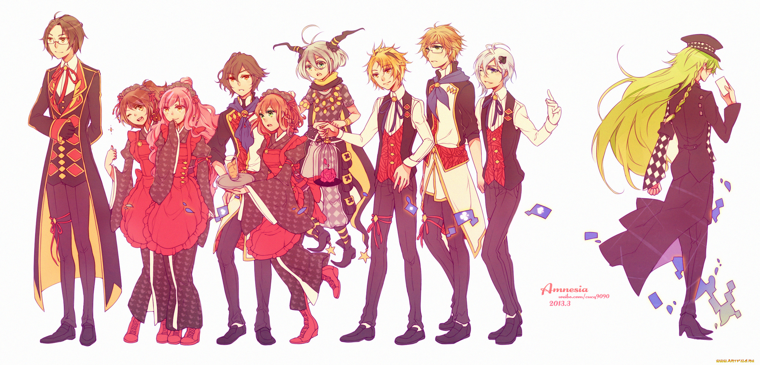 аниме, amnesia, амнезия