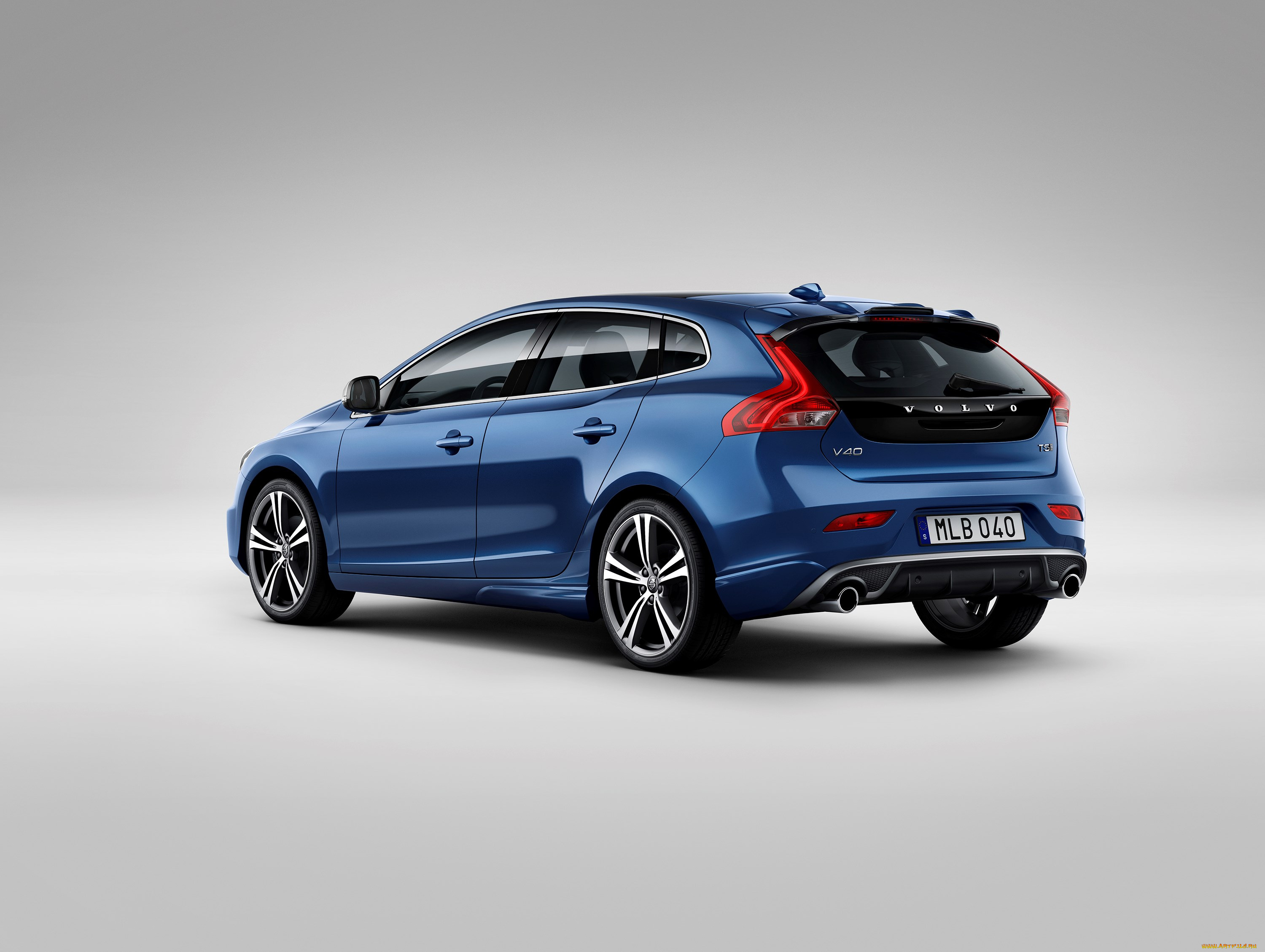 автомобили, volvo, синий, 2016г, r-design, v40, t5