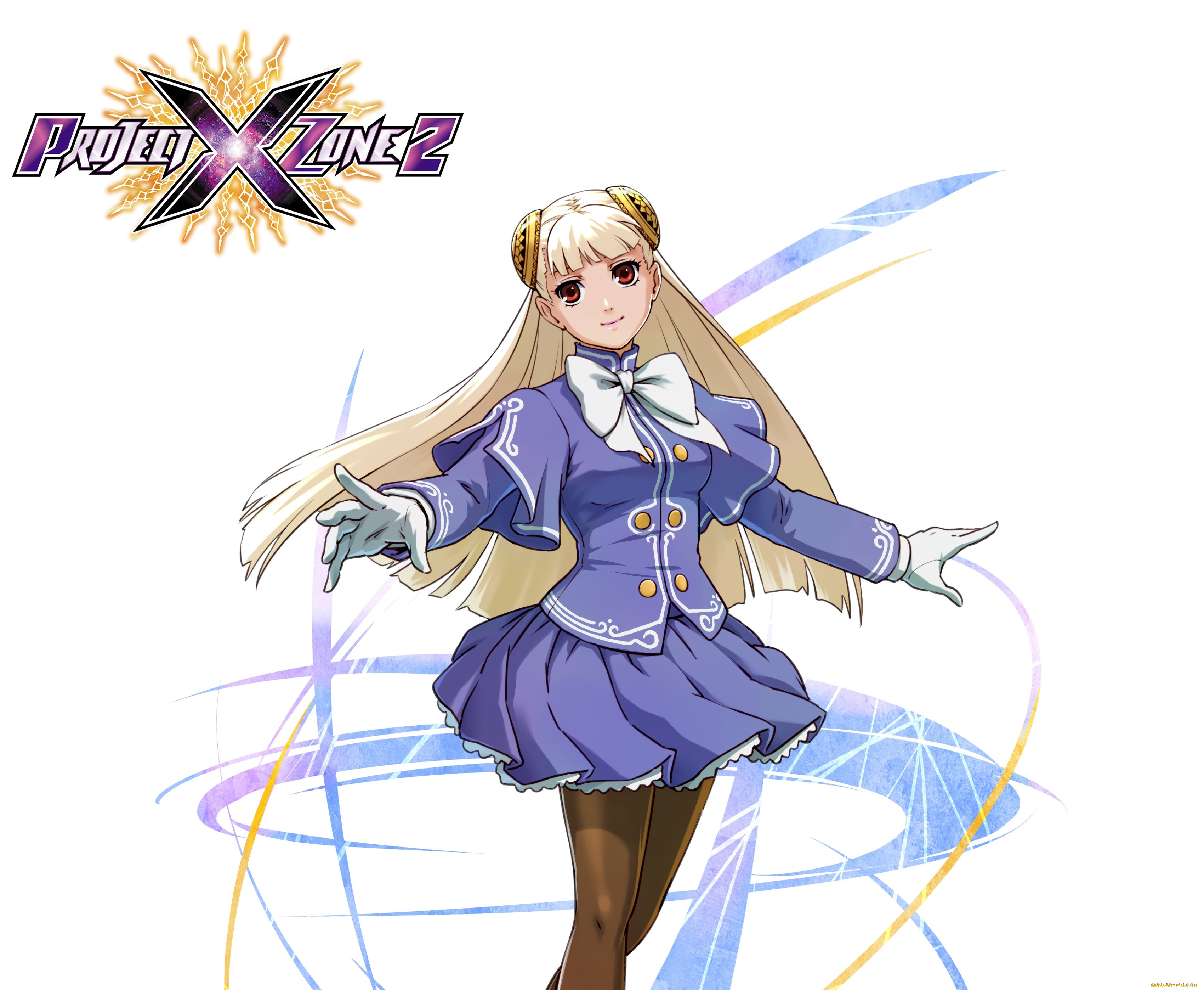 аниме, unknown, , другое, девушка, взгляд, фон