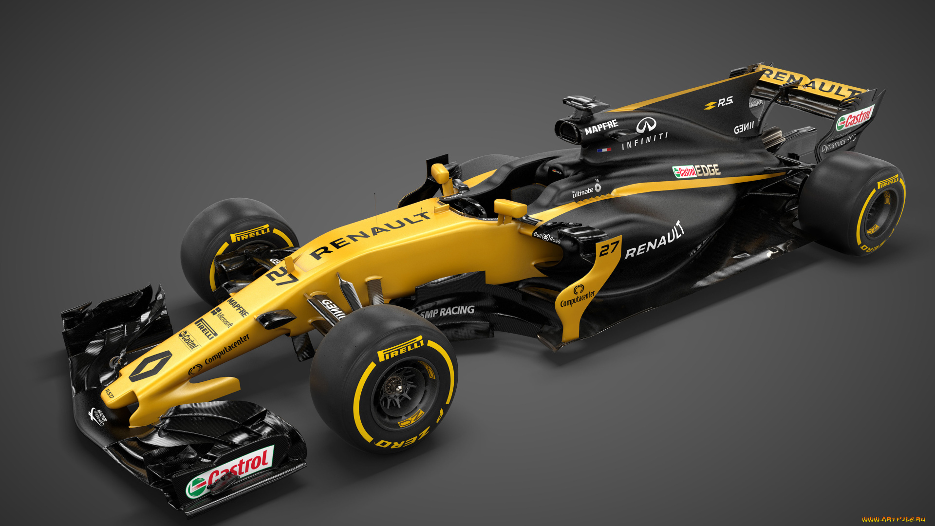 автомобили, formula, 1, renault