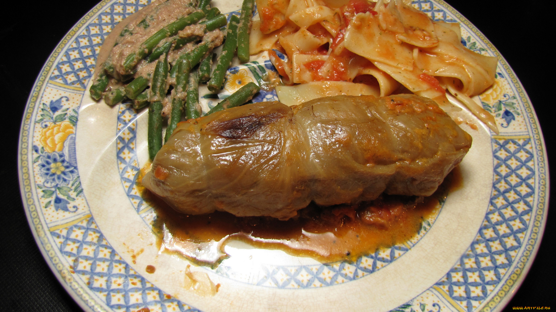 еда, мясные, блюда, голубцы