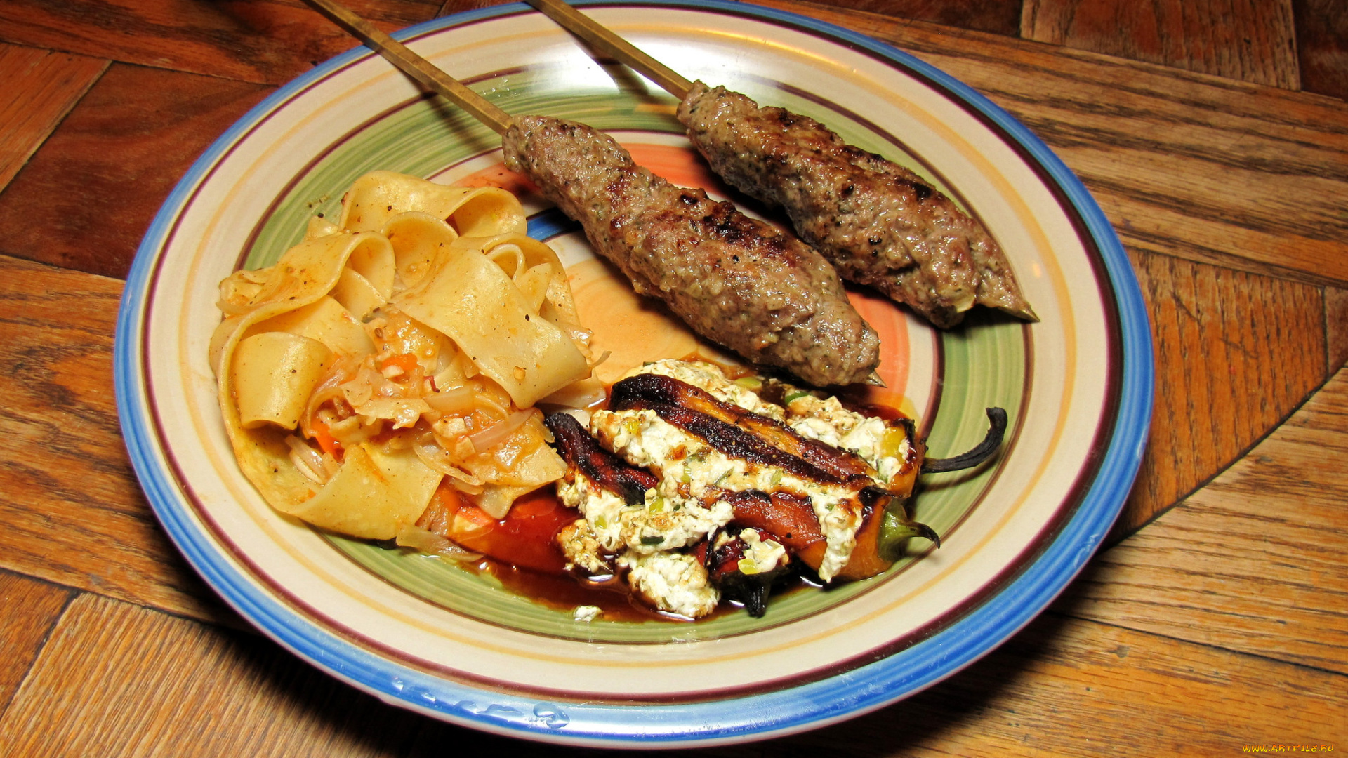 еда, мясные, блюда, кебаб