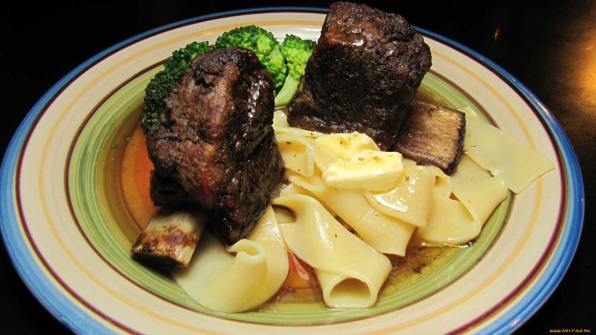 еда, мясные, блюда, ребрышки