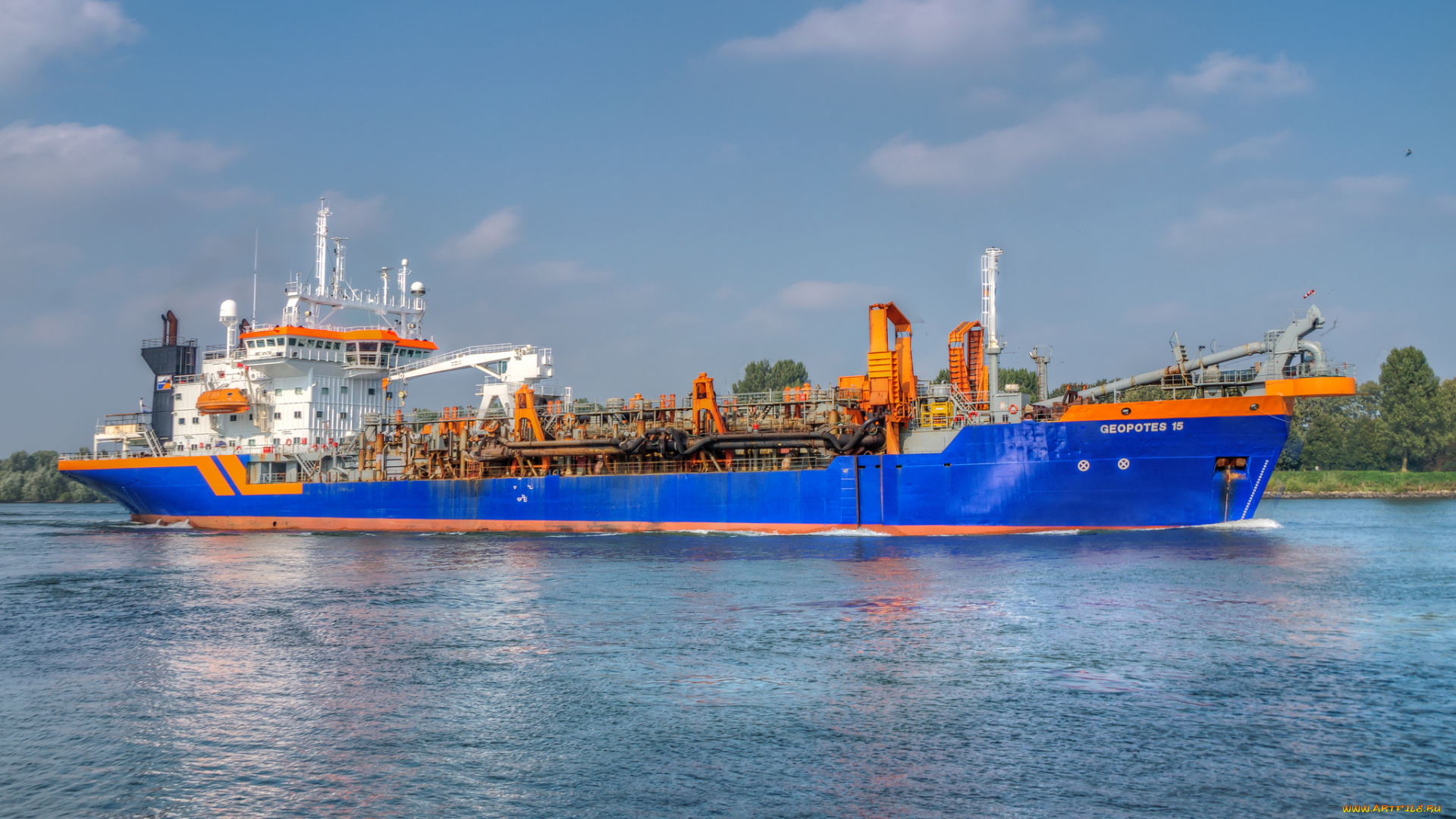 корабли, грузовые, суда, судно