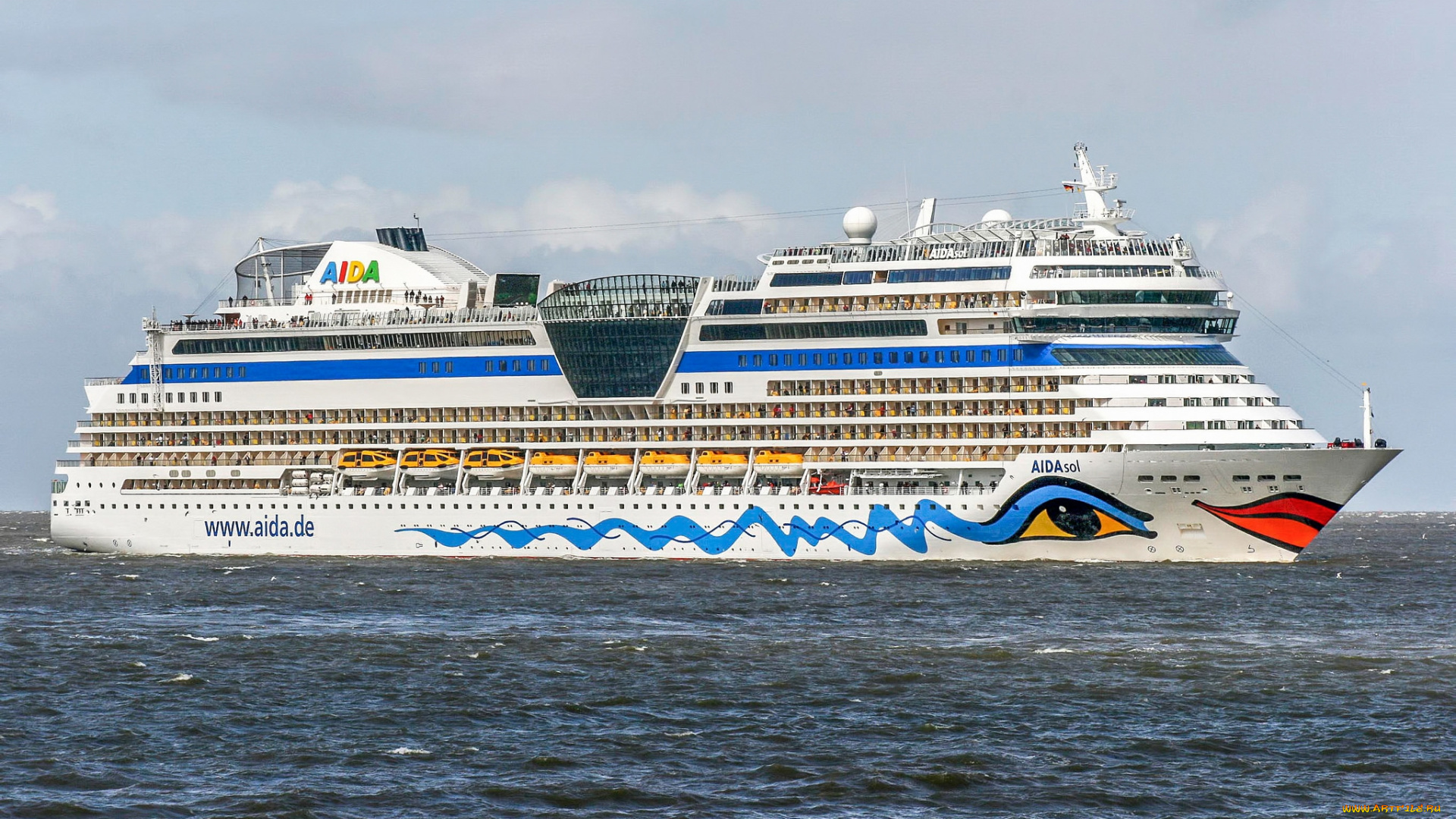 корабли, лайнеры, круиз, лайнер