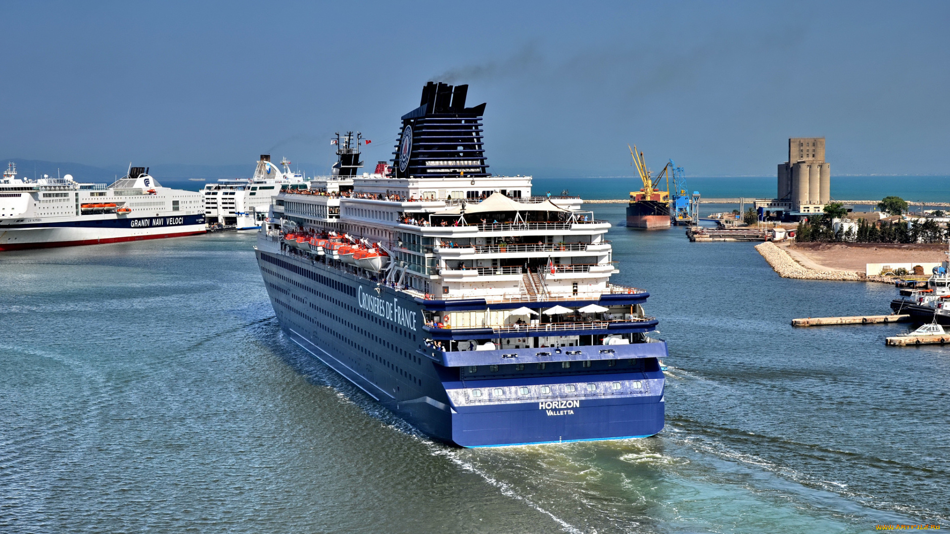 корабли, лайнеры, лайнер, круиз