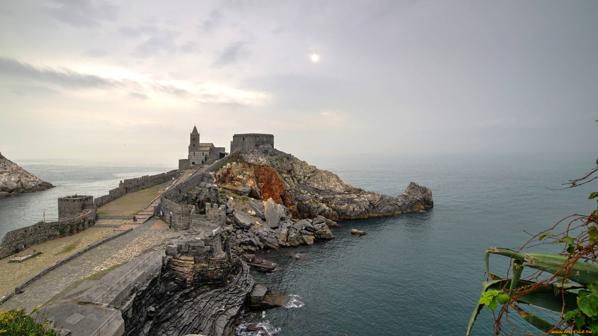 portovenere, города, -, панорамы, побережье