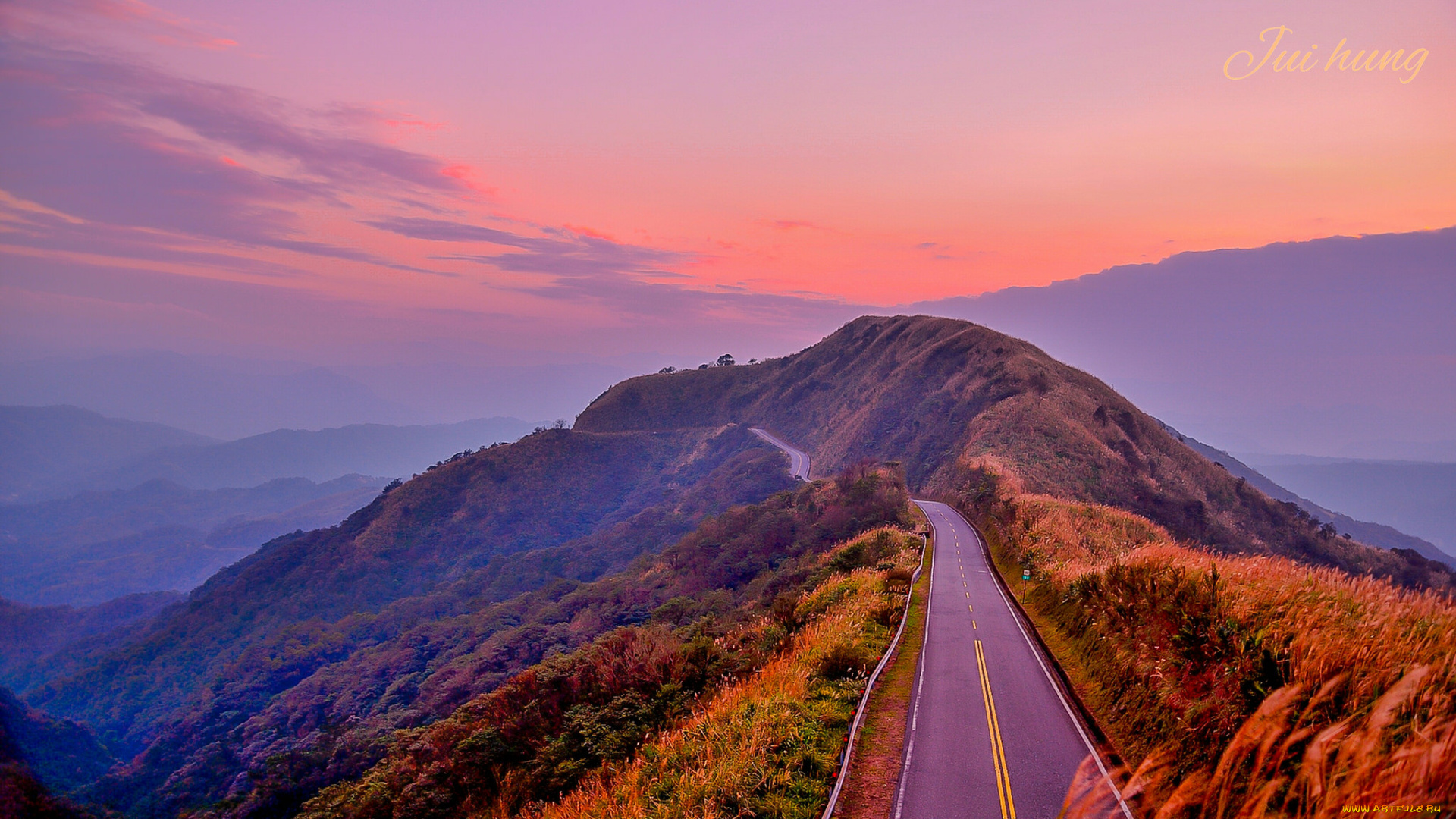 природа, дороги, тракт