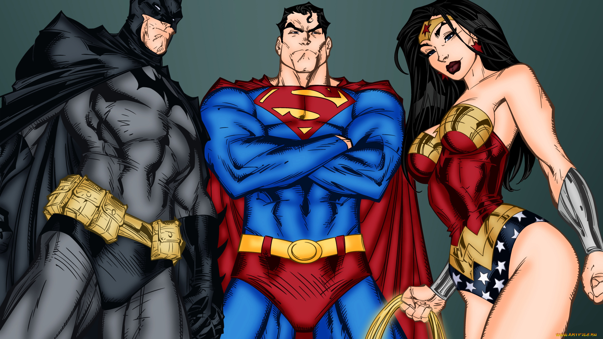 рисованное, комиксы, взгляд, фон, мужчины, девушка, униформа