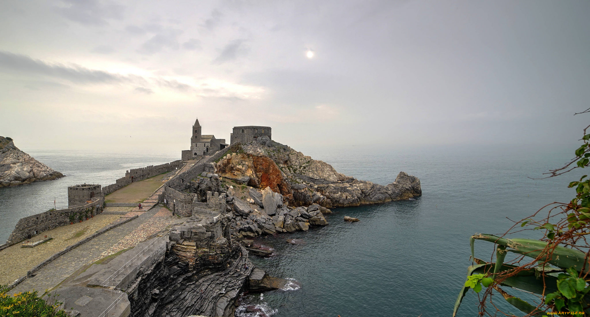 portovenere, города, -, панорамы, побережье