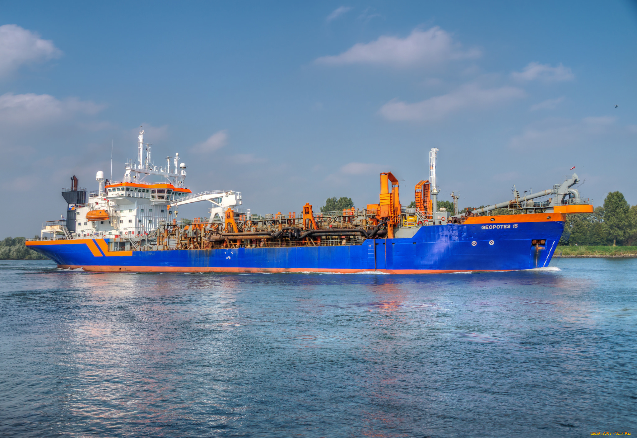 корабли, грузовые, суда, судно