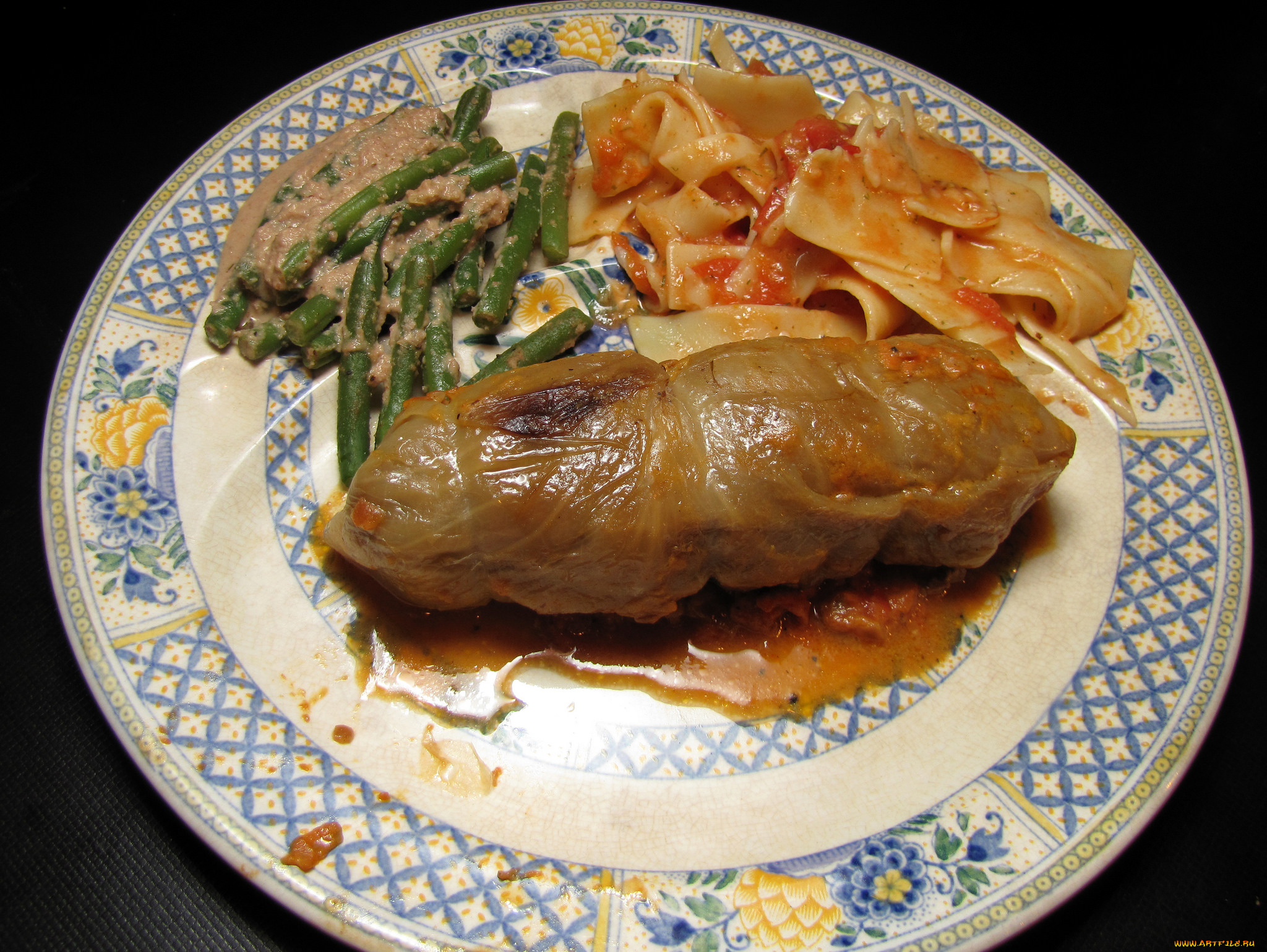 еда, мясные, блюда, голубцы