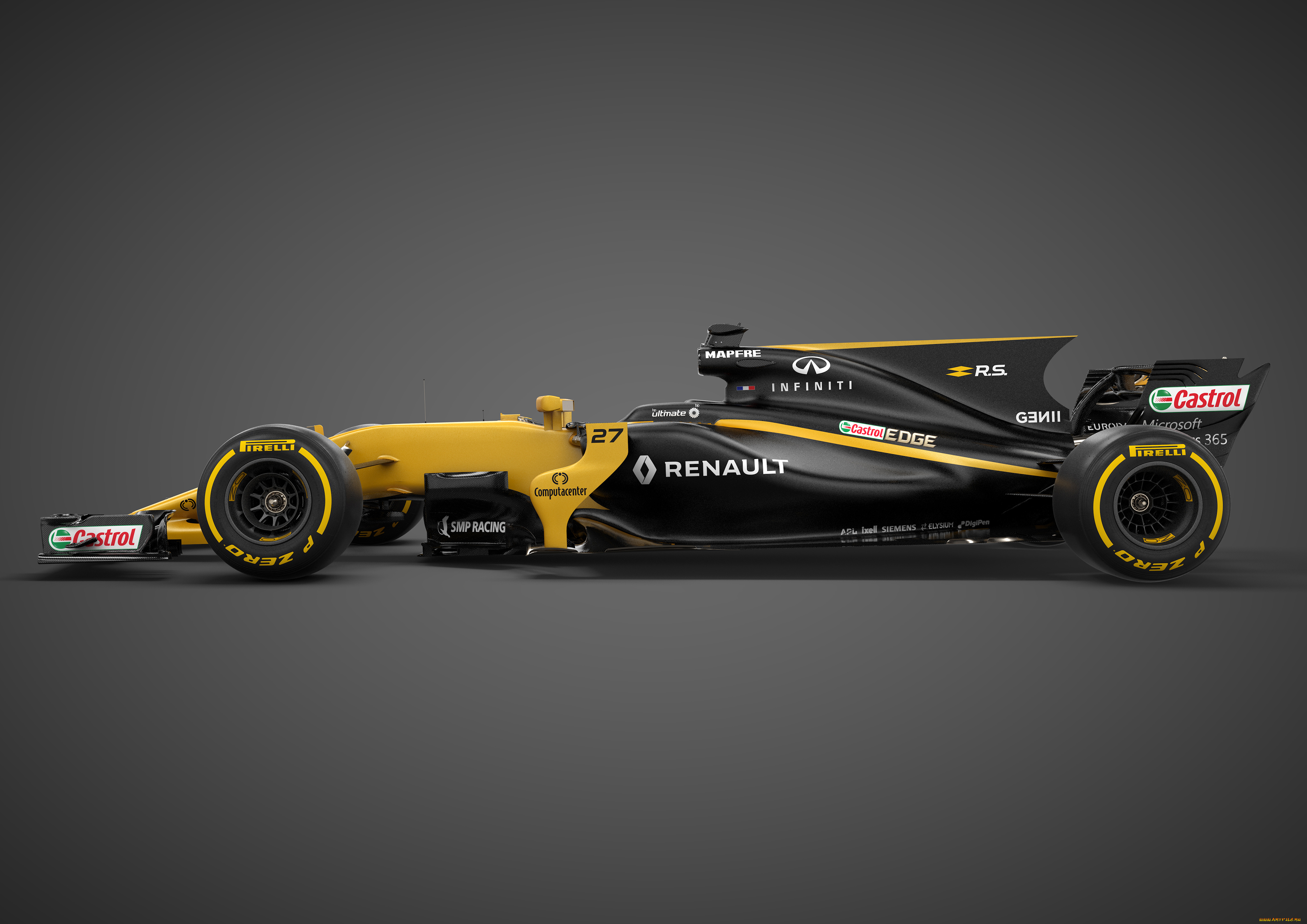 автомобили, formula, 1, renault