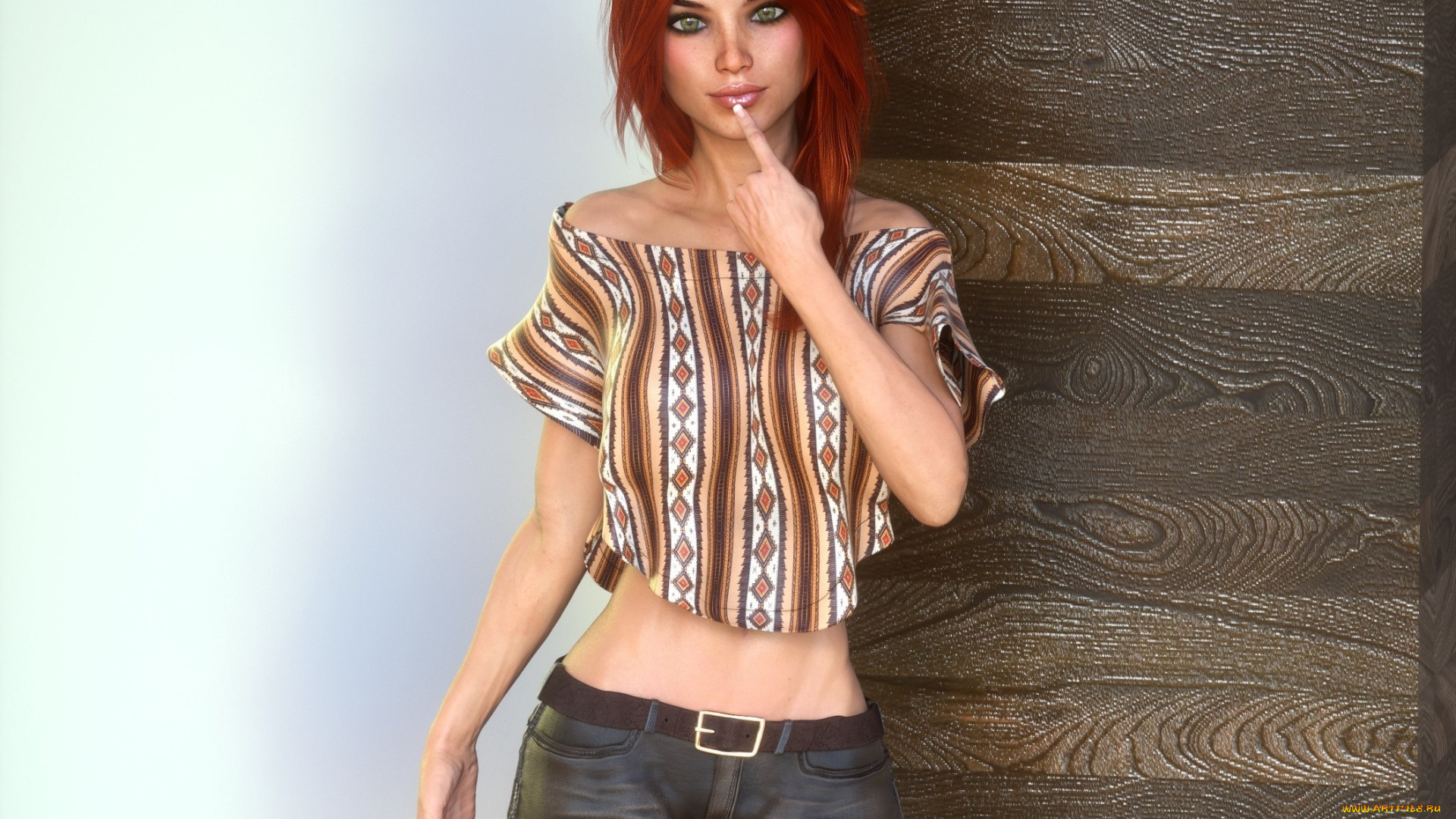 3д, графика, люди, , people, девушка, фон, взгляд