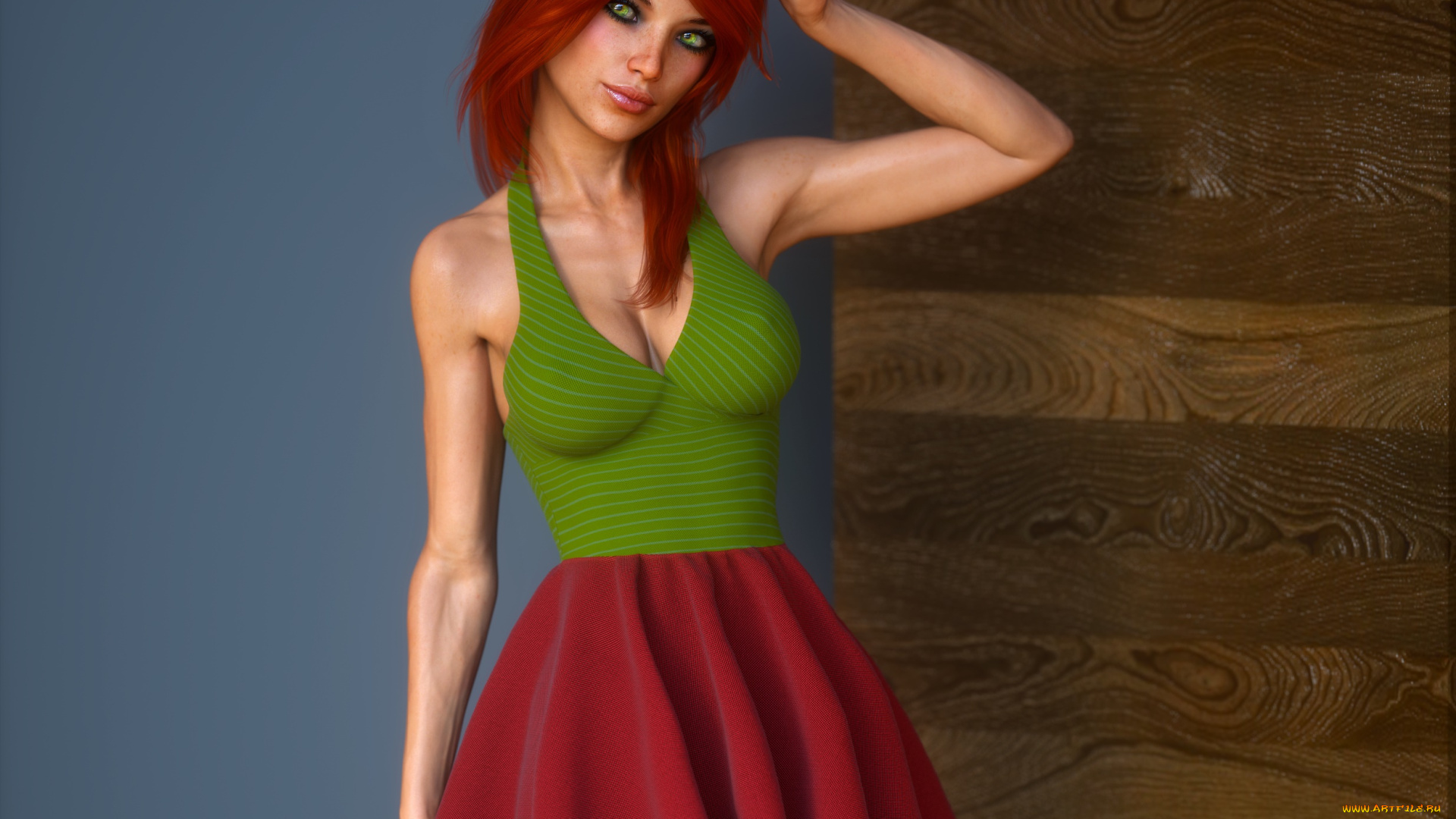 3д, графика, люди, , people, фон, взгляд, девушка