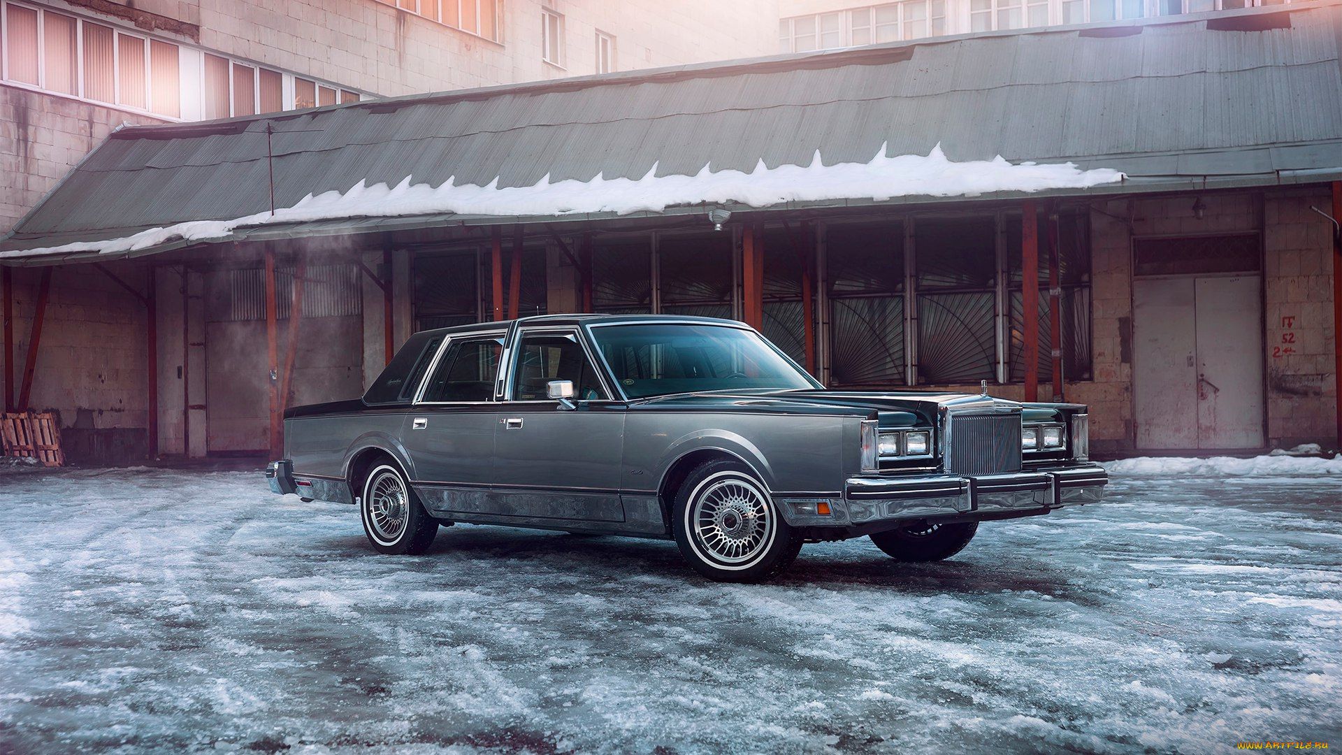 автомобили, lincoln, 1984, town, car