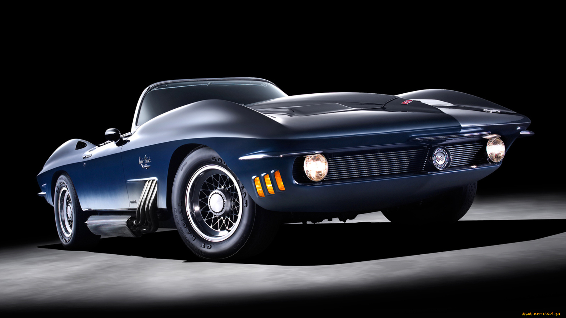 corvette, mako, shark, concept, car, 1962, автомобили, corvette, mako, 1962, car, concept, shark