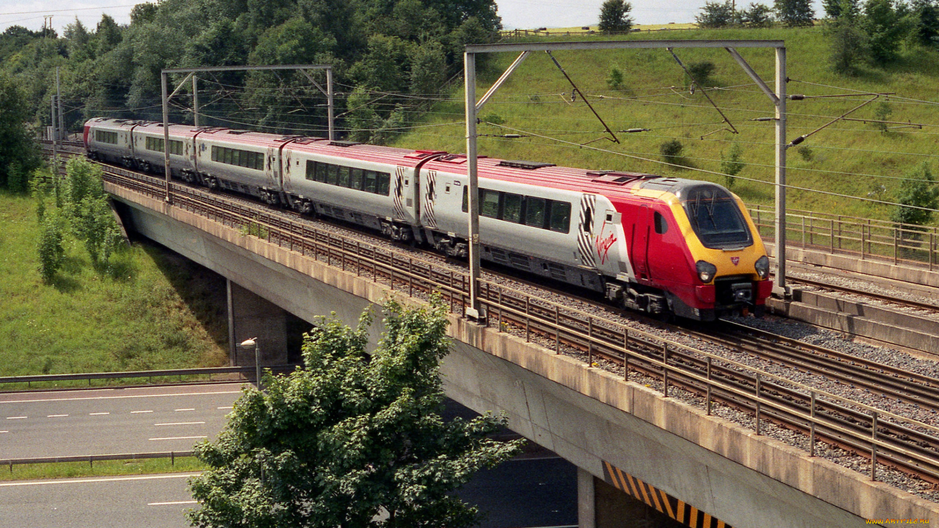 техника, электровозы, локомотив, состав