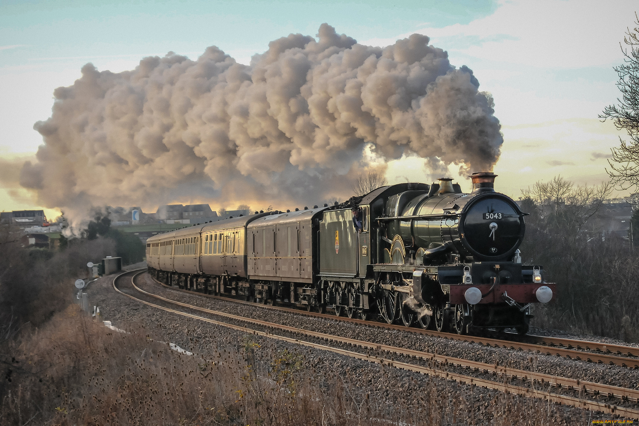 техника, паровозы, состав, локомотив