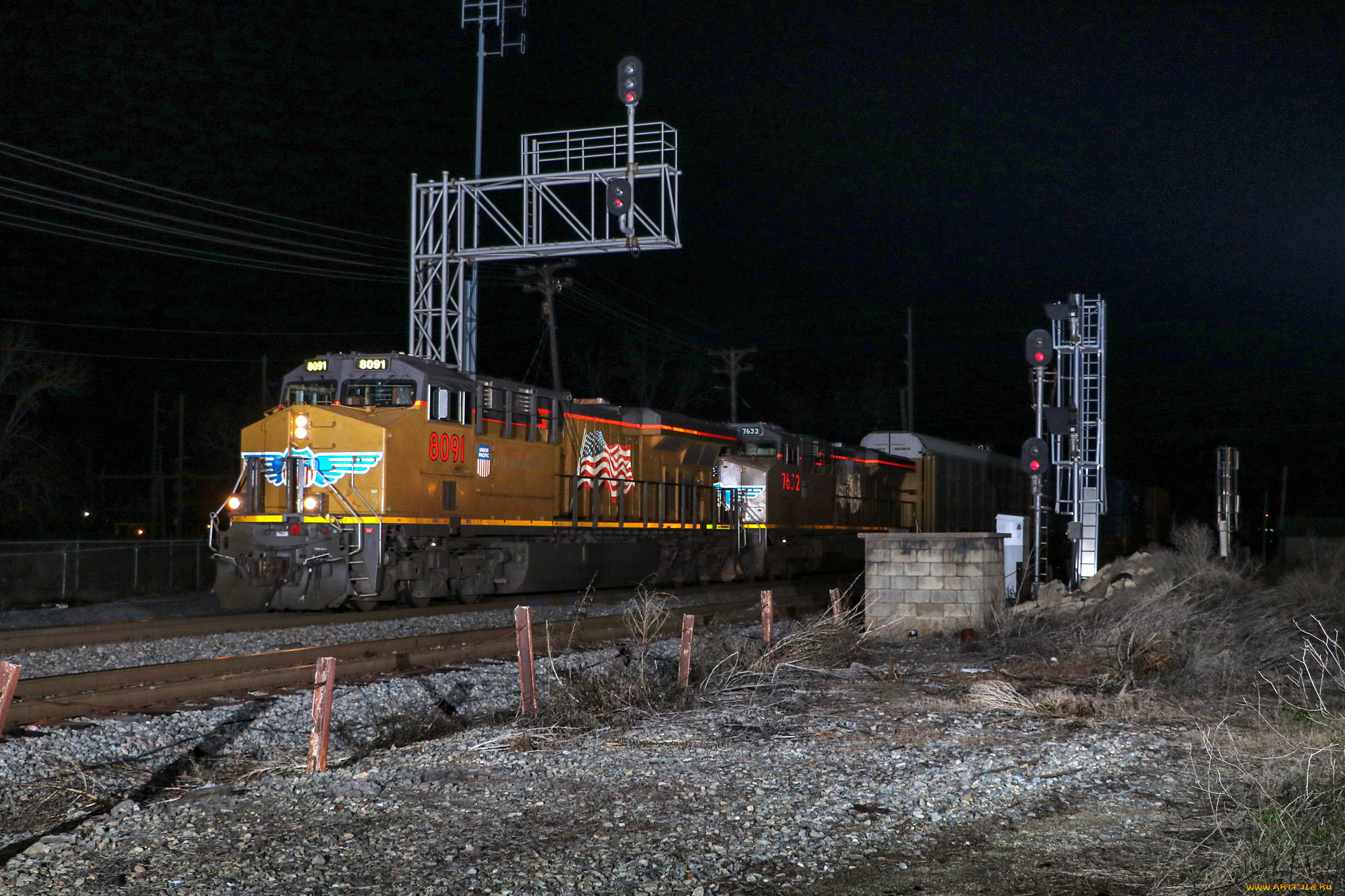 техника, поезда, локомотив, состав