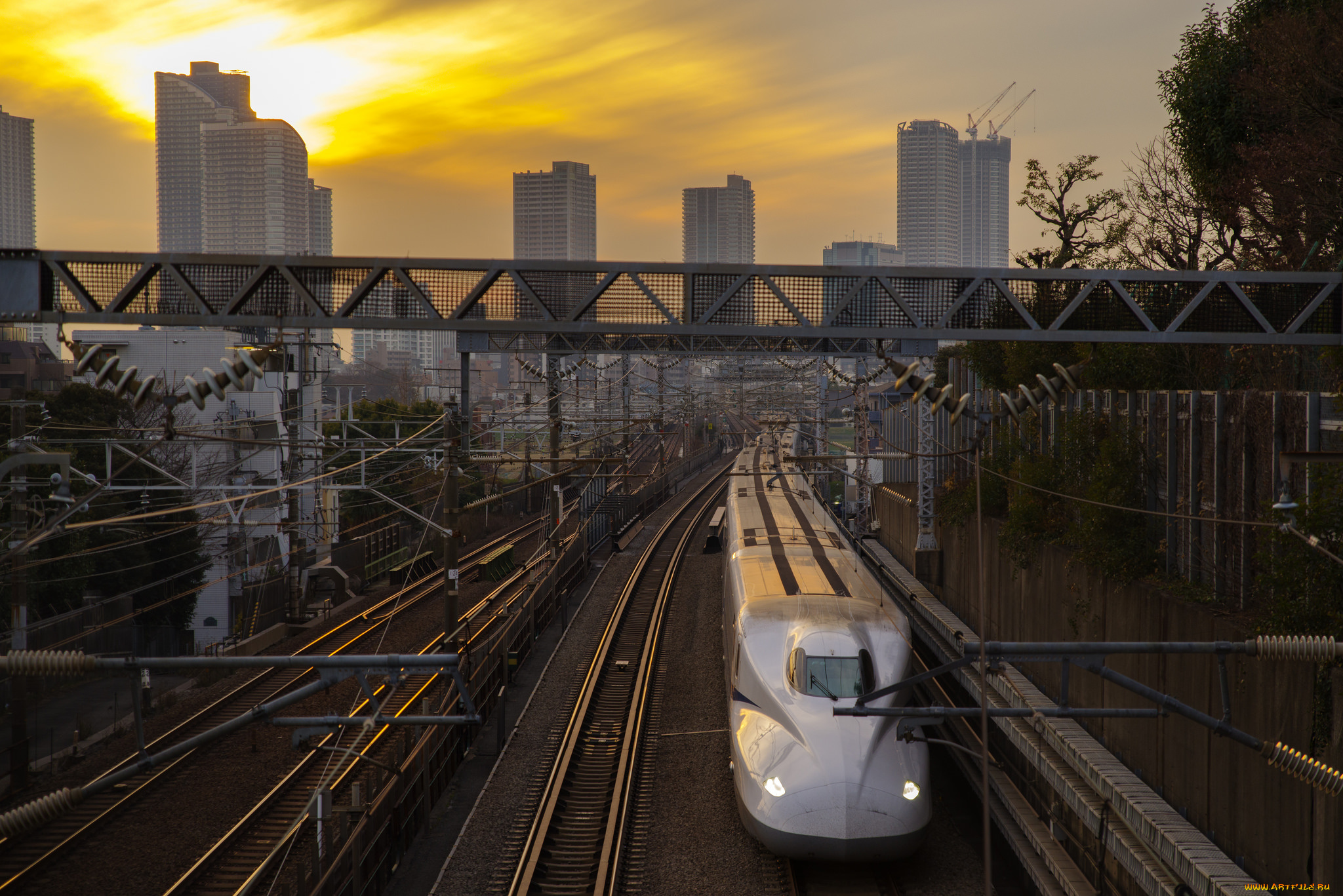 техника, поезда, состав, локомотив