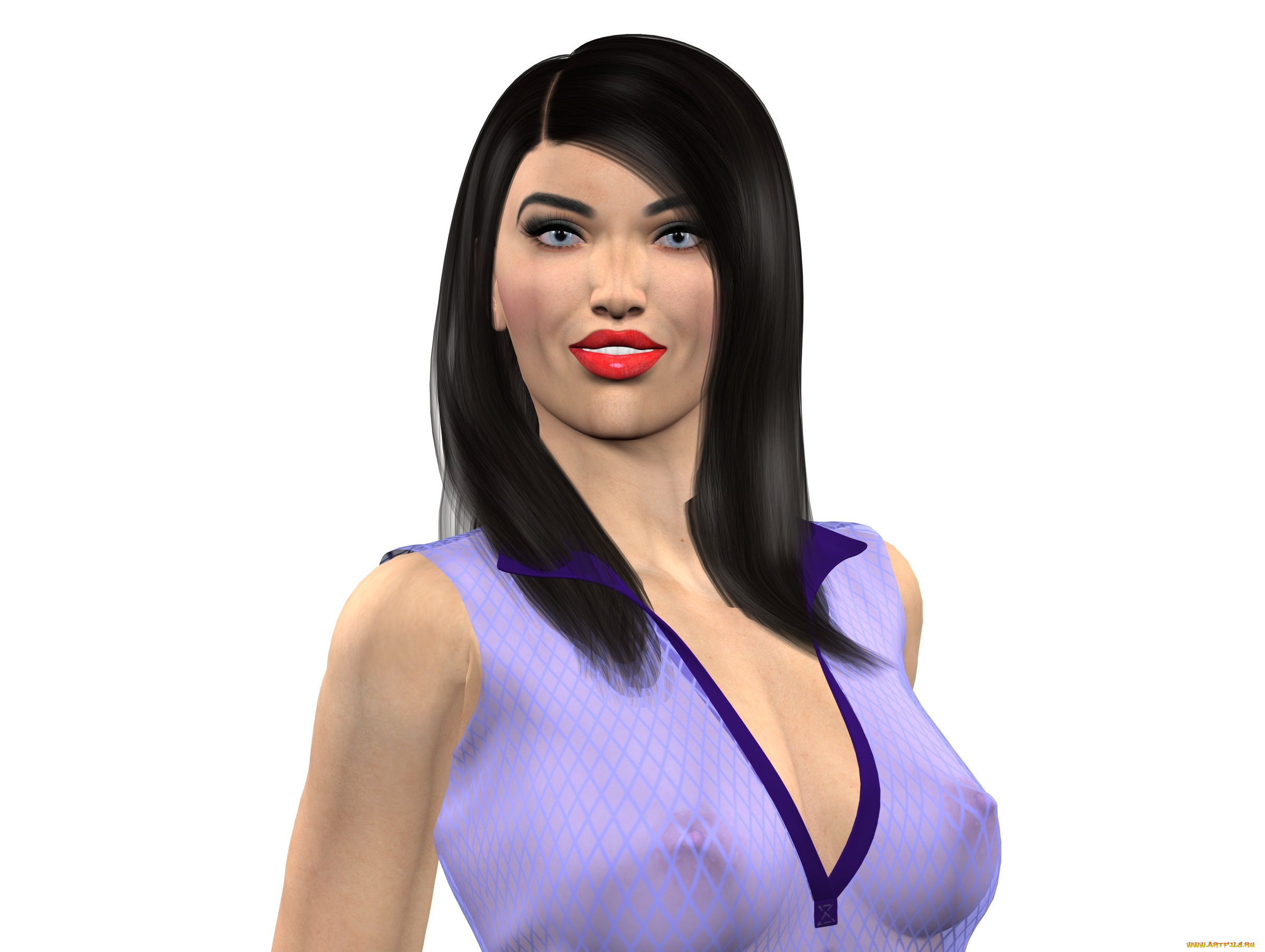 3д, графика, люди, , people, девушка, взгляд, фон