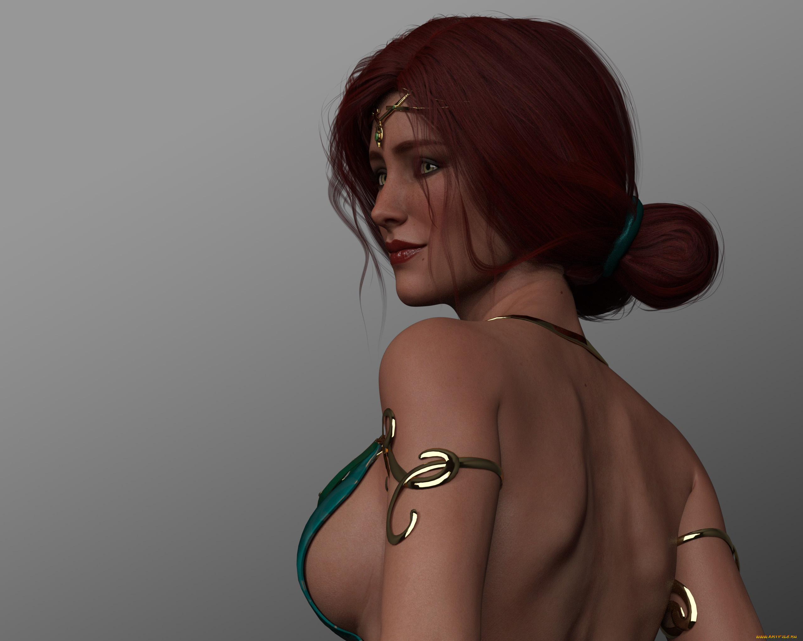 3д, графика, люди, , people, девушка, взгляд, фон