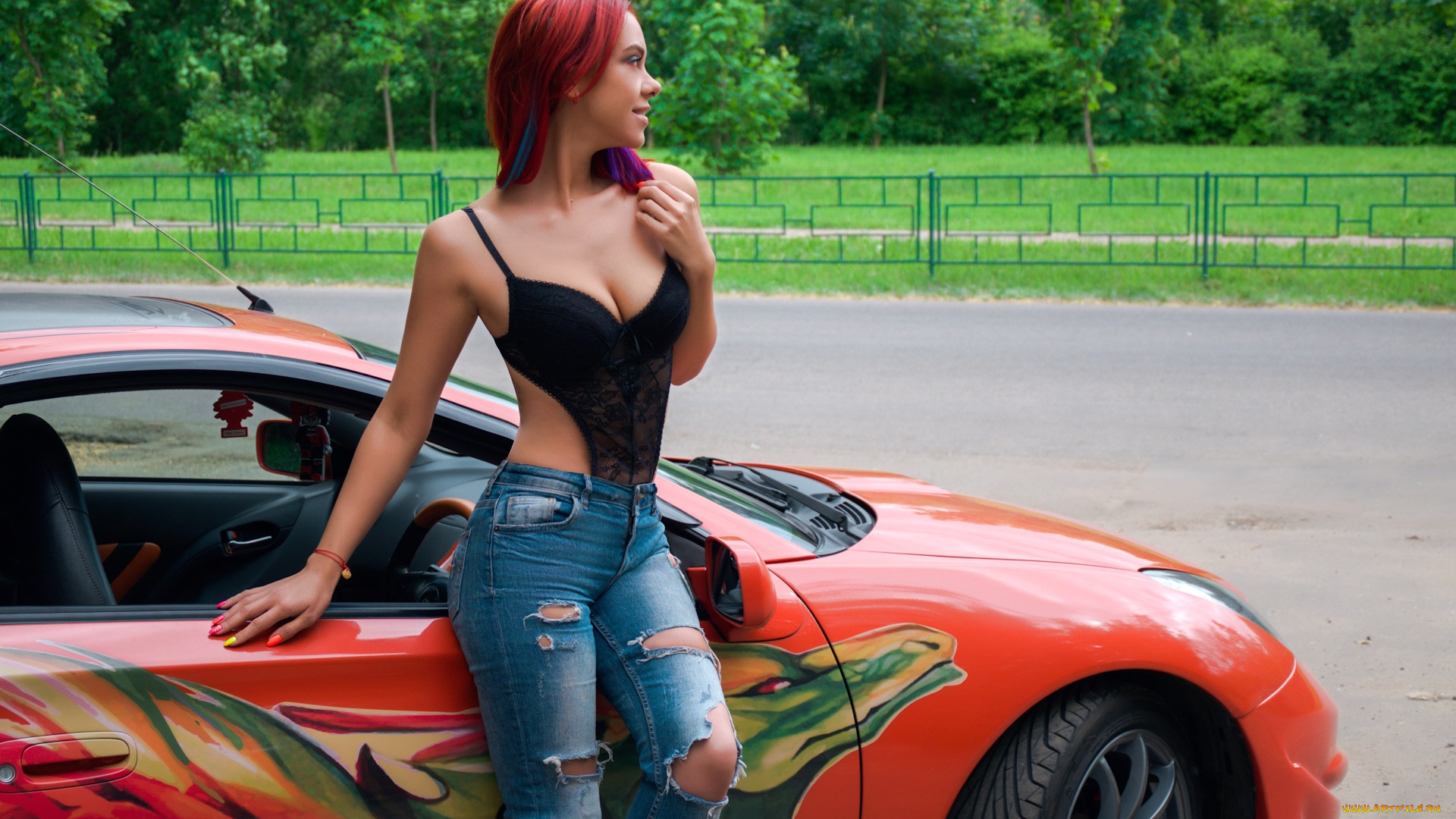 автомобили, -авто, с, девушками, авто, девушка