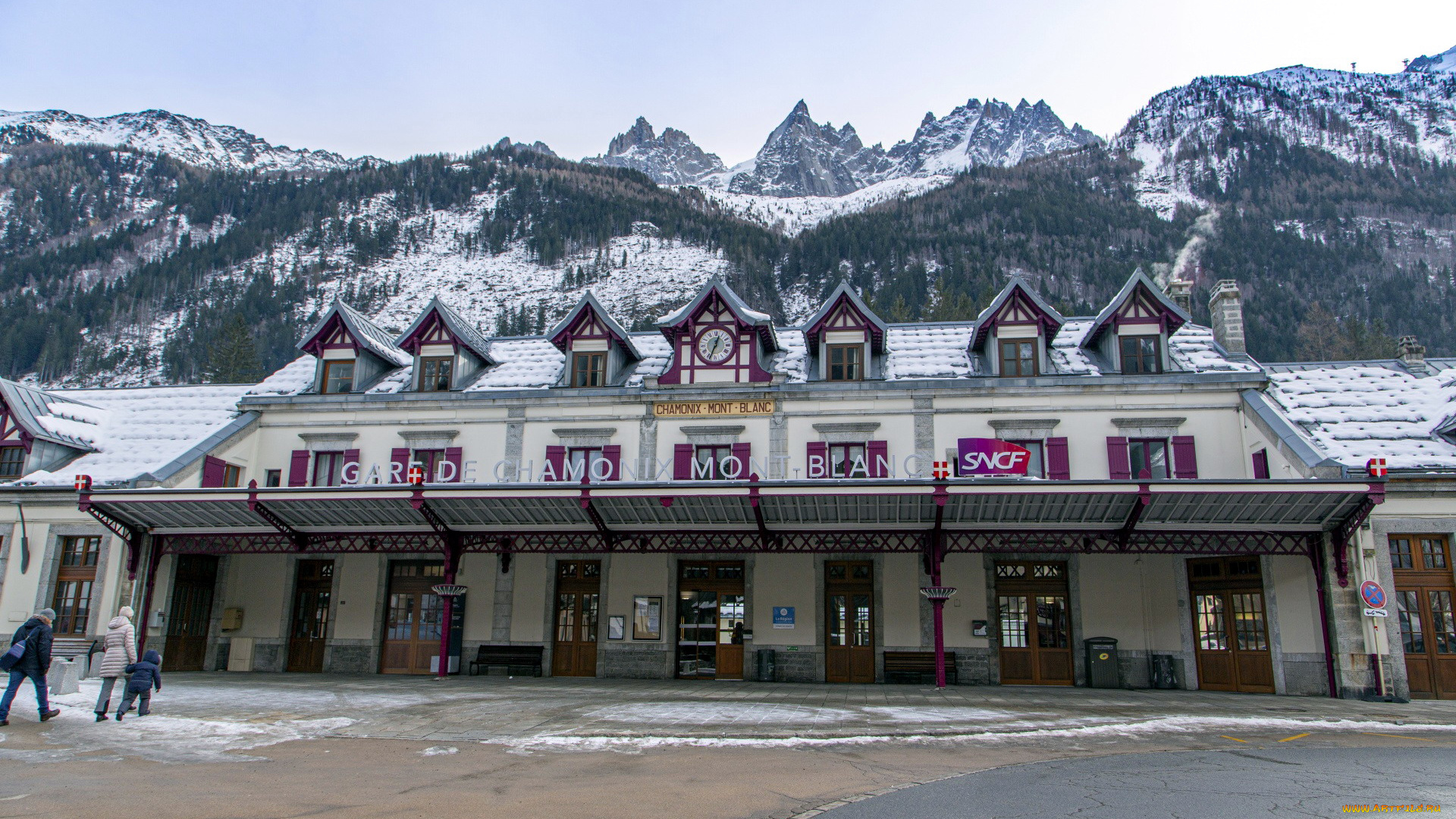 chamonix, mont, blanc, города, -, здания, , дома, chamonix, mont, blanc