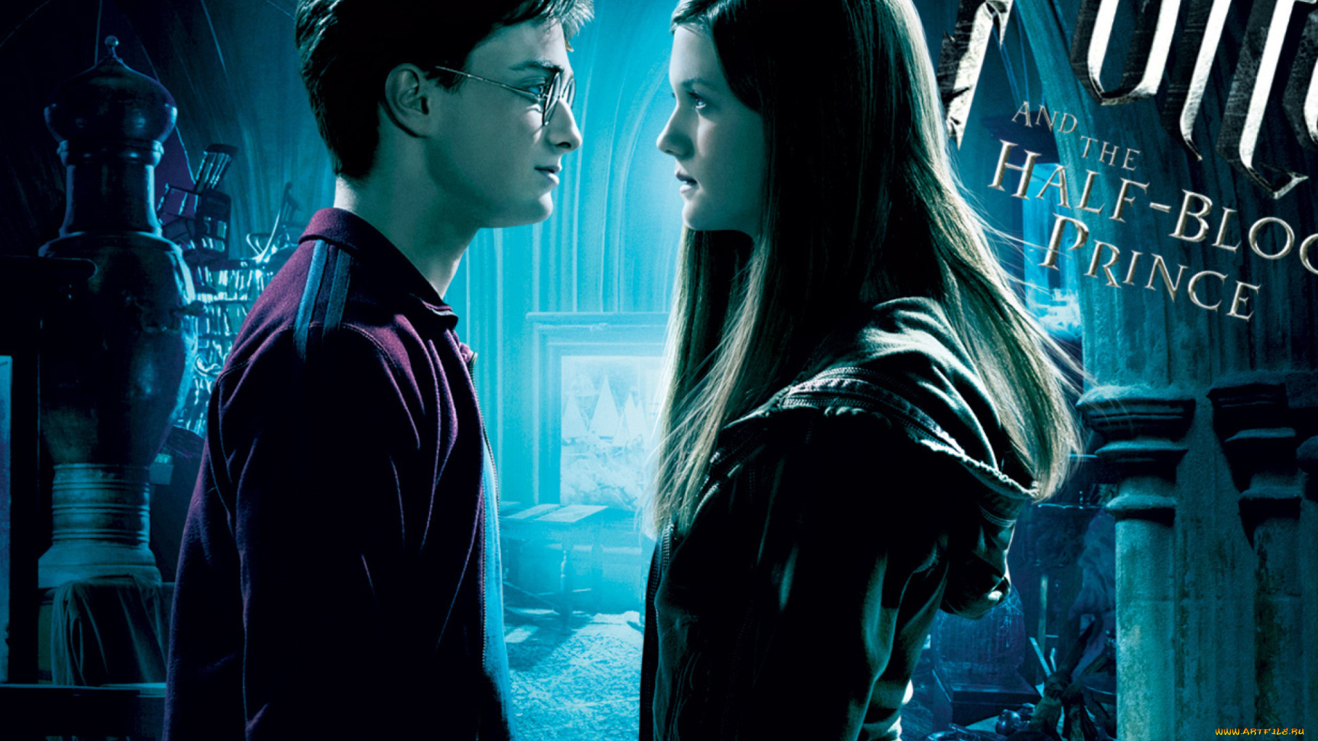 кино, фильмы, harry, potter, and, the, half-blood, prince, гарри, поттер, джинни, уизли