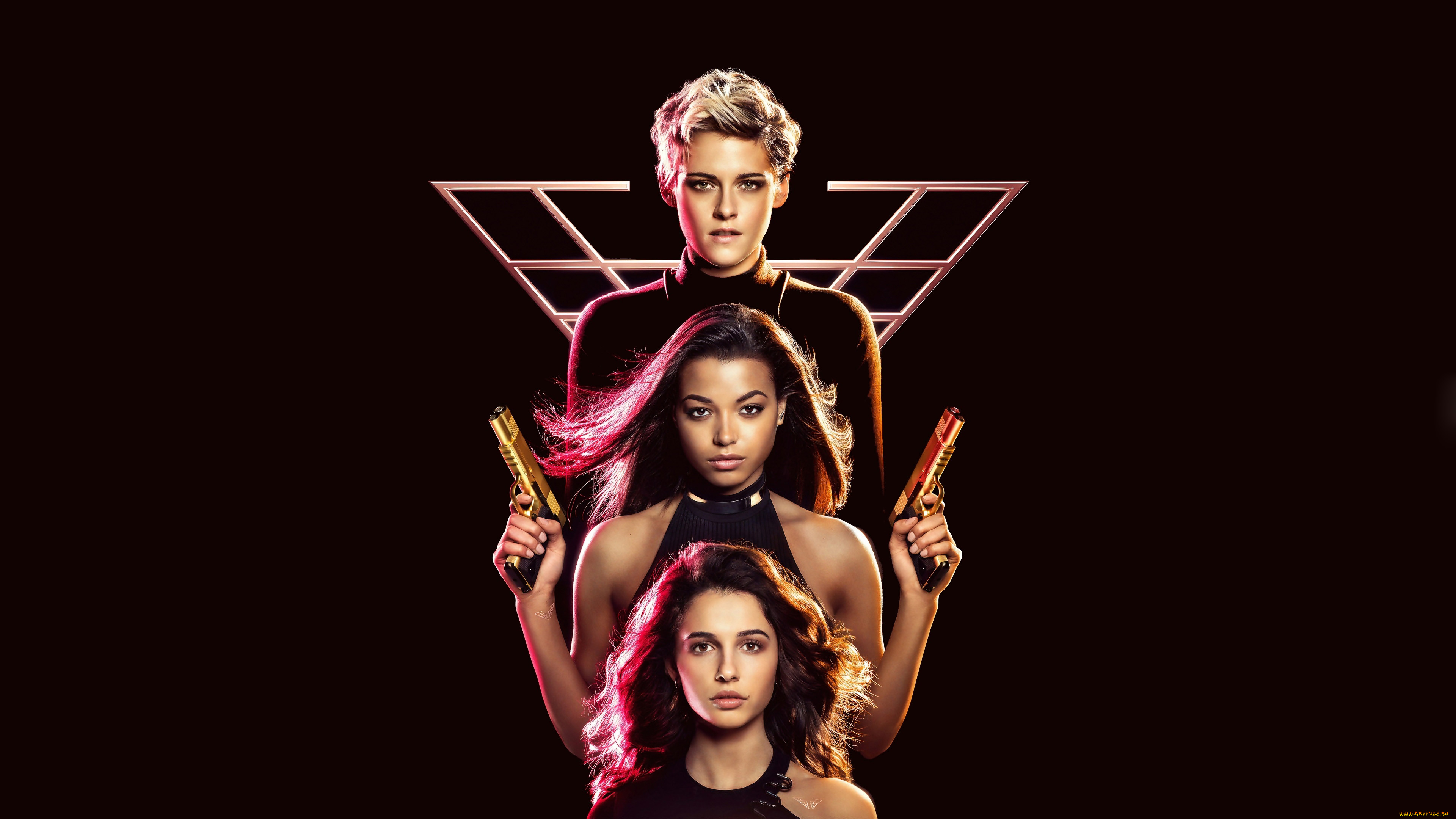 кино, фильмы, charlie`s, angels, , 2019, naomi, scott, ella, balinska, kristen, stewart