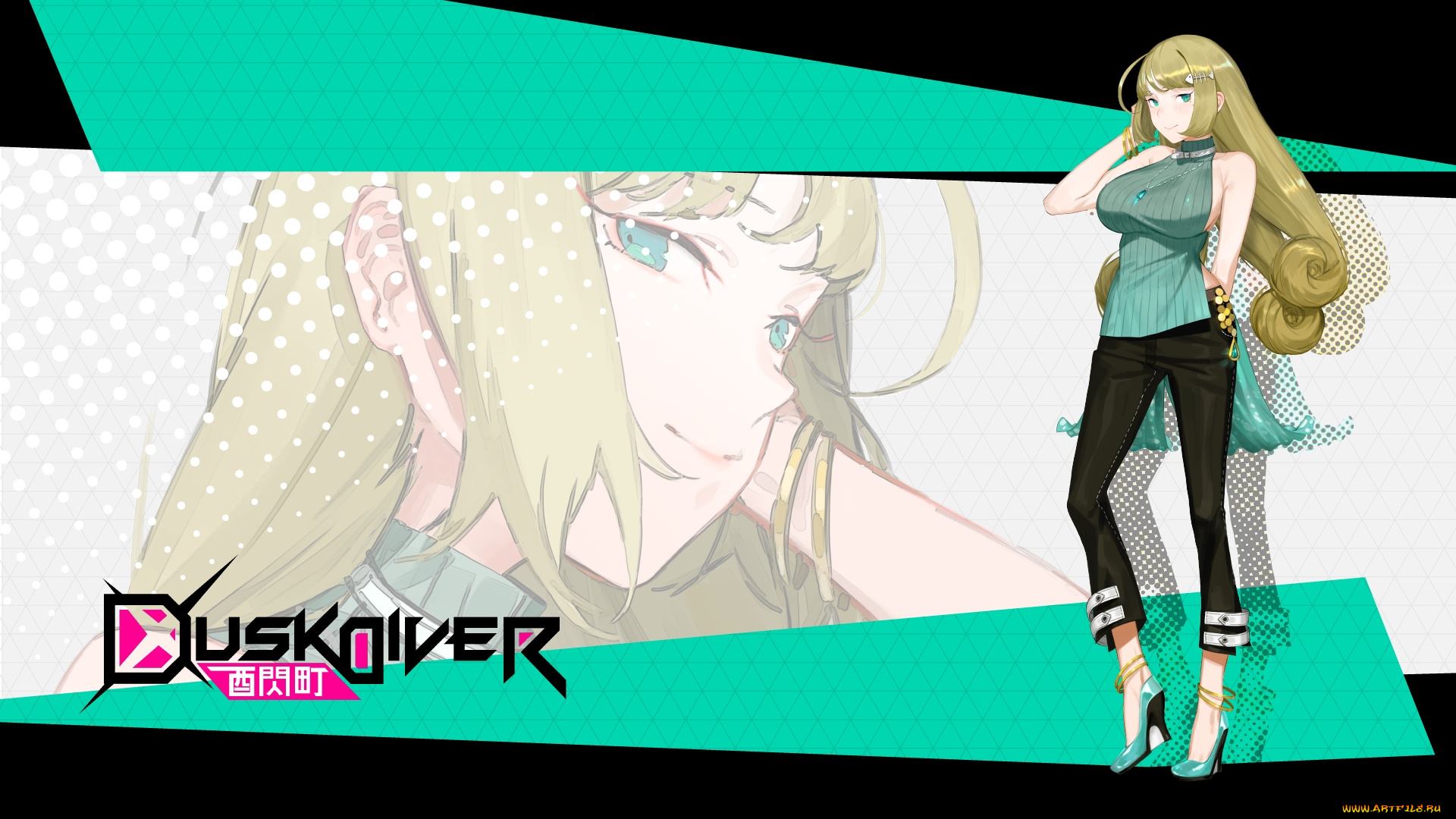 аниме, dusk, diver, dusk, diver