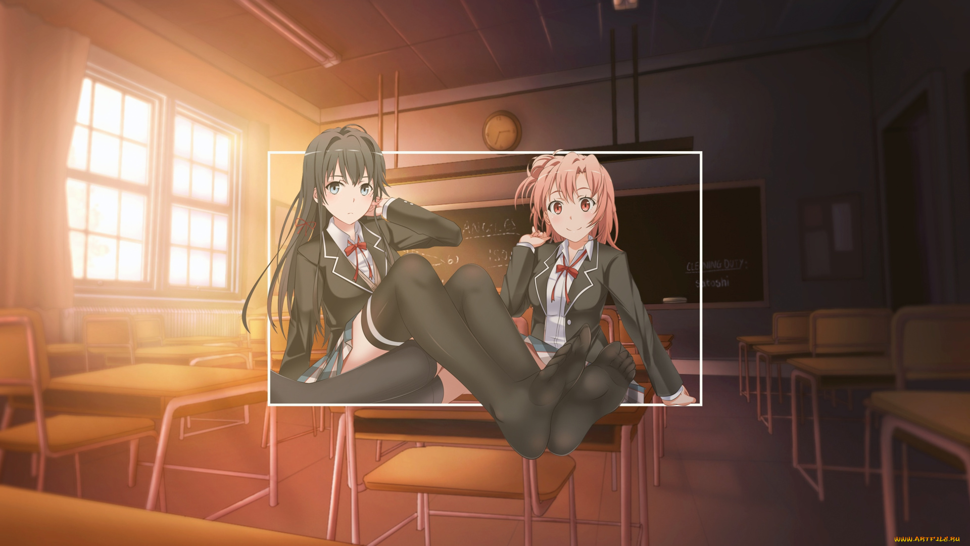 аниме, oregairu, розовая, пора, моей, школьной, жизни, сплошной, обман