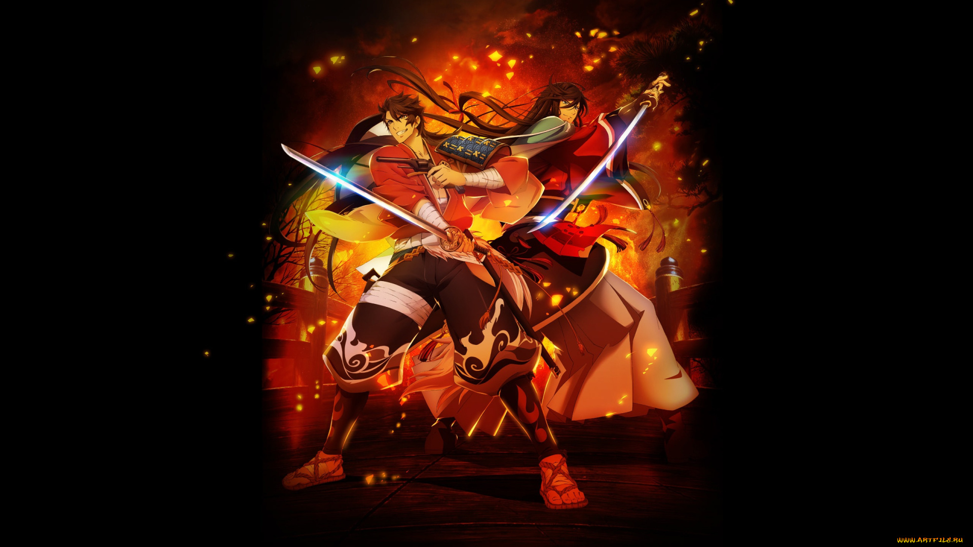 аниме, touken, ranbu, touken, ranbu