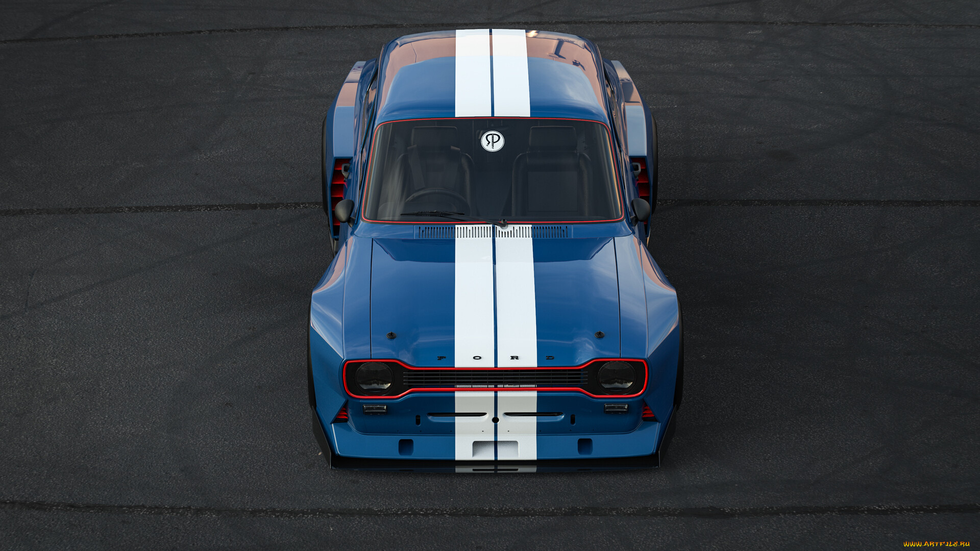 ford, escort, mk1, автомобили, 3д, ford, escort, mk1