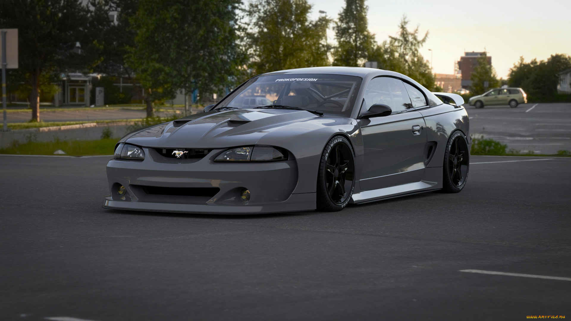 ford, mustang, cobra-r, 1995, автомобили, 3д, ford, mustang, cobra, r, 1995