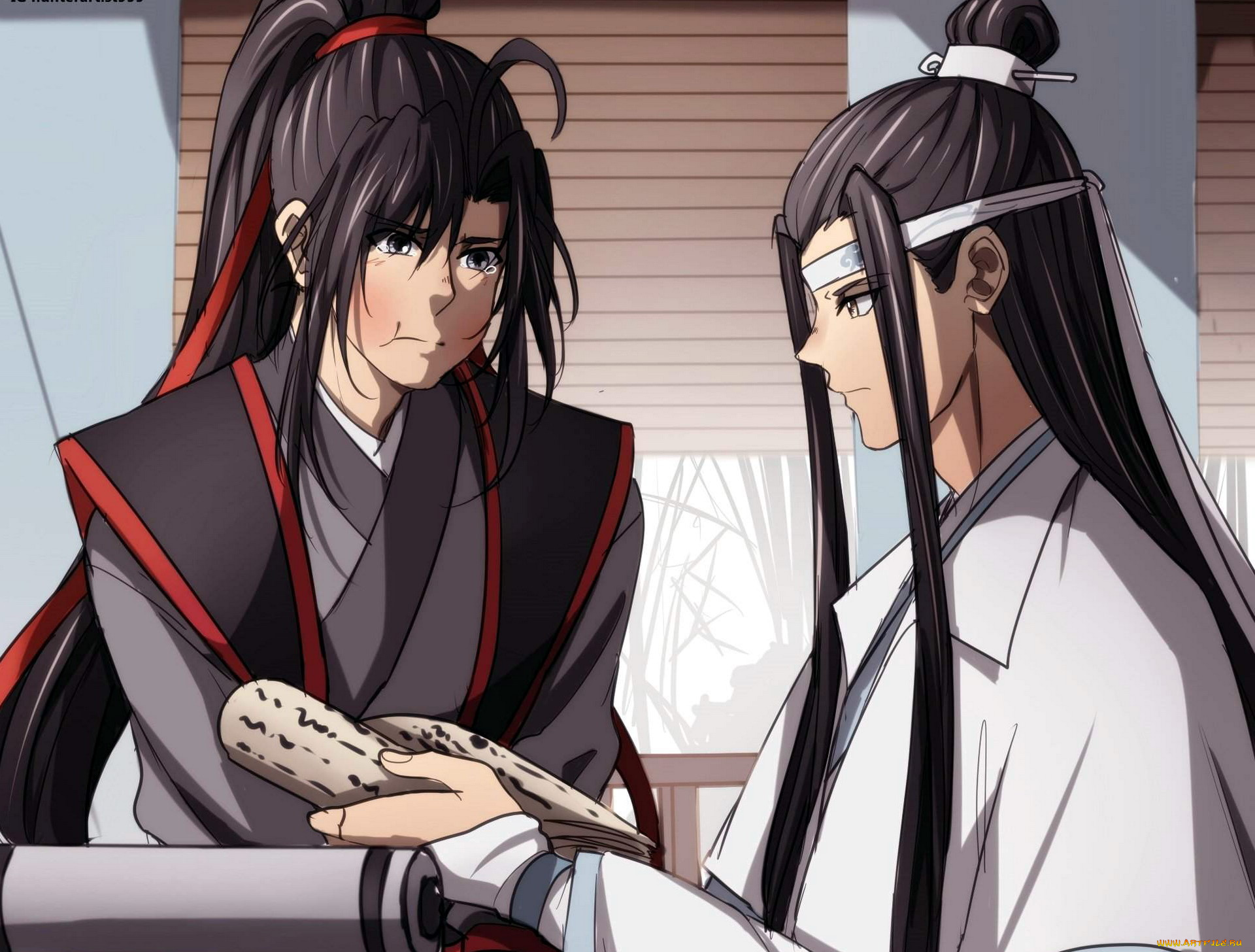 аниме, mo, dao, zu, shi, вэй, усянь, лань, ванцзы, свитки