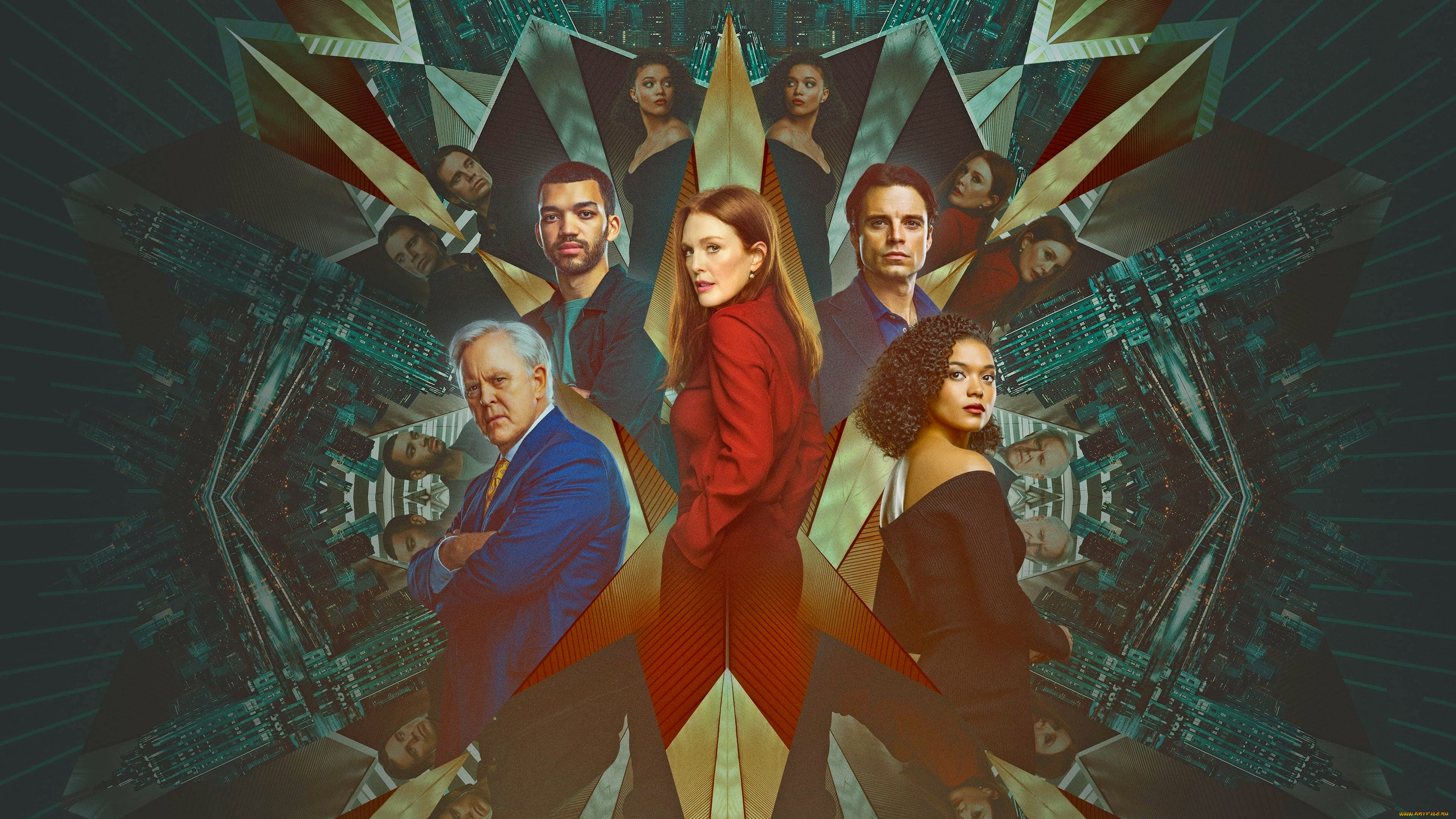 sharper, , , 2023, , кино, фильмы, -unknown, , другое, aферисты, триллер, драма, криминал, sebastian, stan, julianne, moore, john, lithgow, sharper