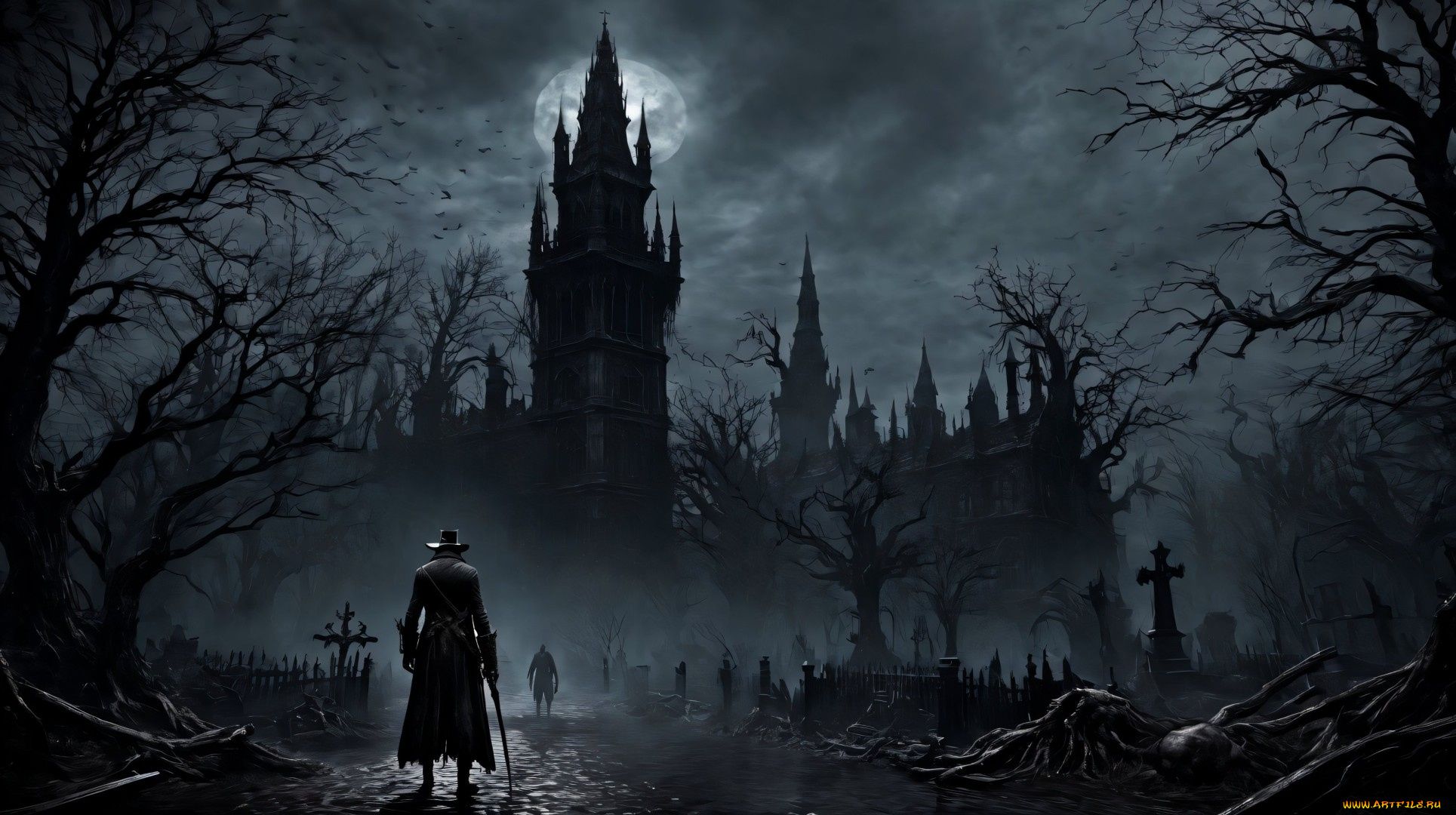 видео, игры, bloodborne
