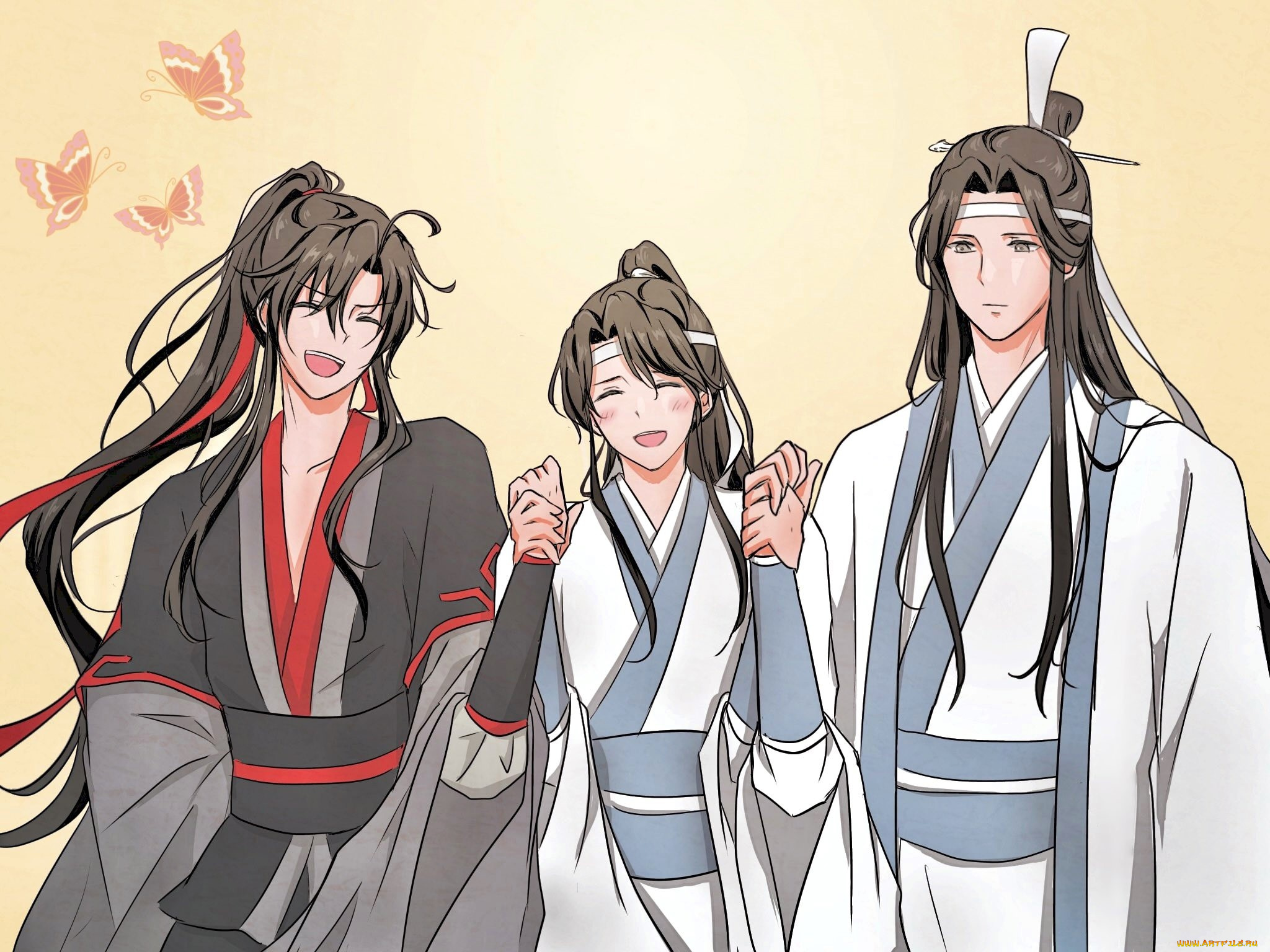 аниме, mo, dao, zu, shi, вэй, усянь, лань, ванцзи, сычжуй