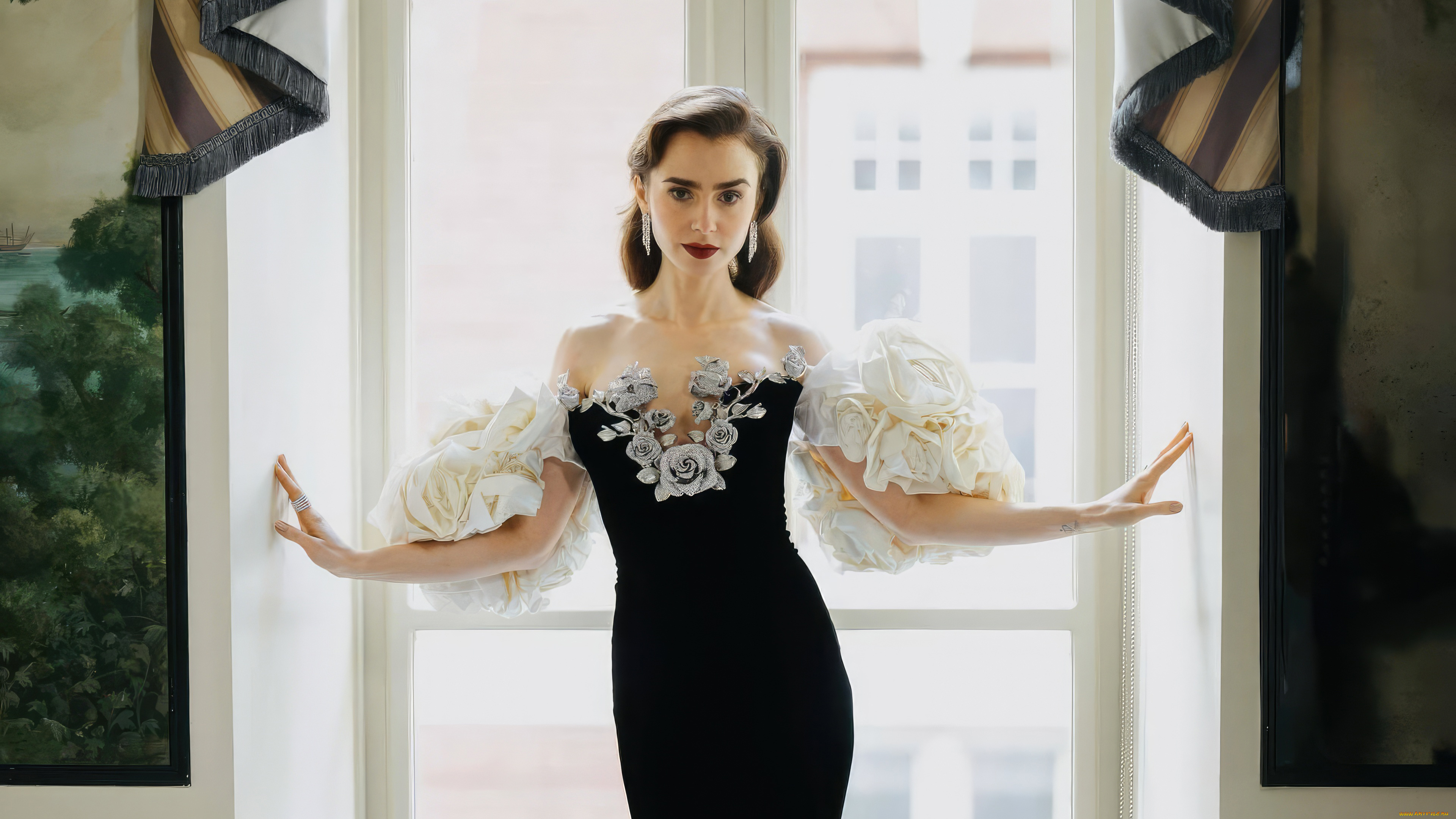 lily, collins, 2024, bafta, film, awards, in, london, девушки, lily, collins, bafta, кинoфeстиваль, лoндoн, лили, коллинз, актриса, модель, писательница