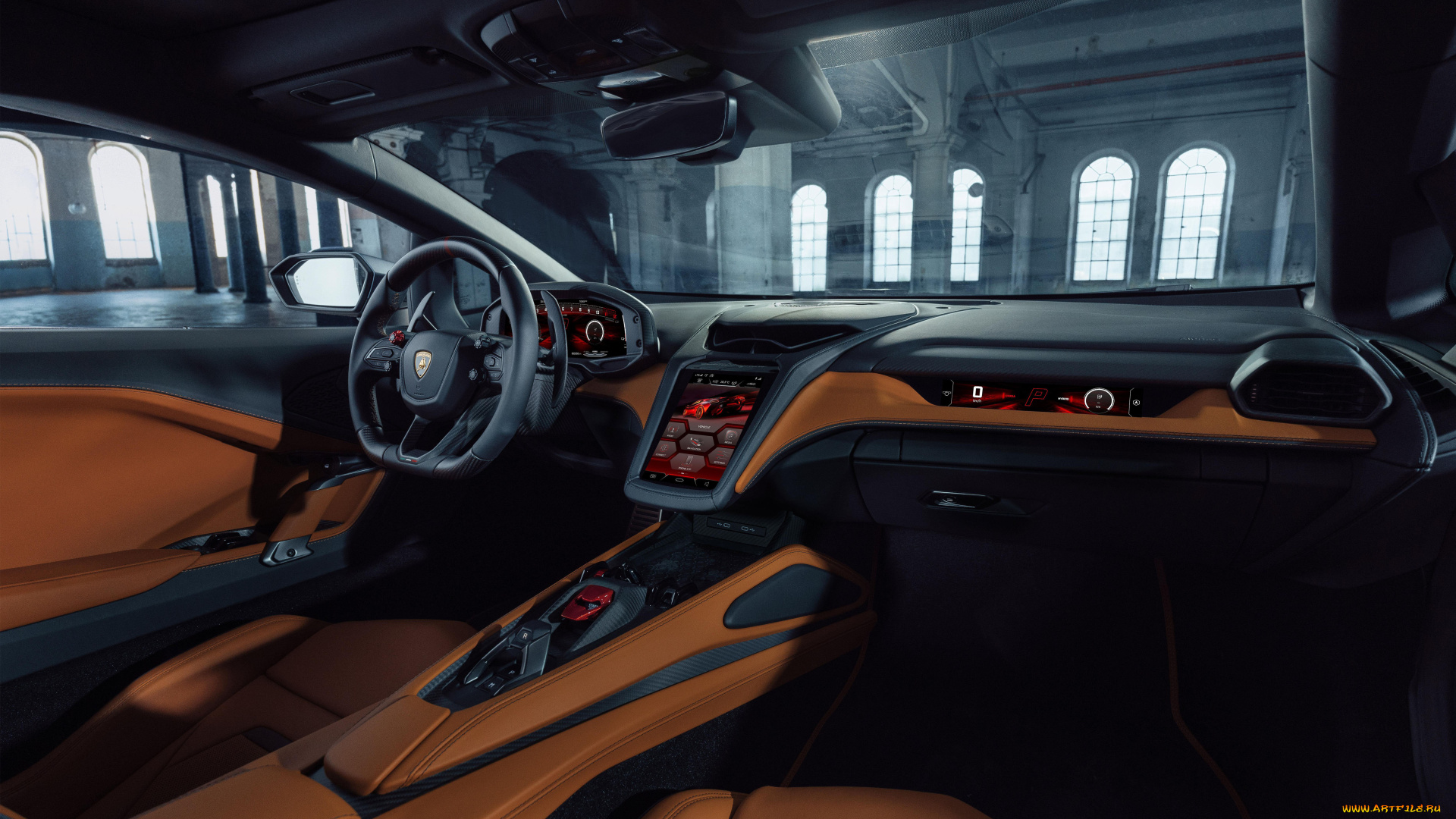 автомобили, спидометры, торпедо, lamborghini