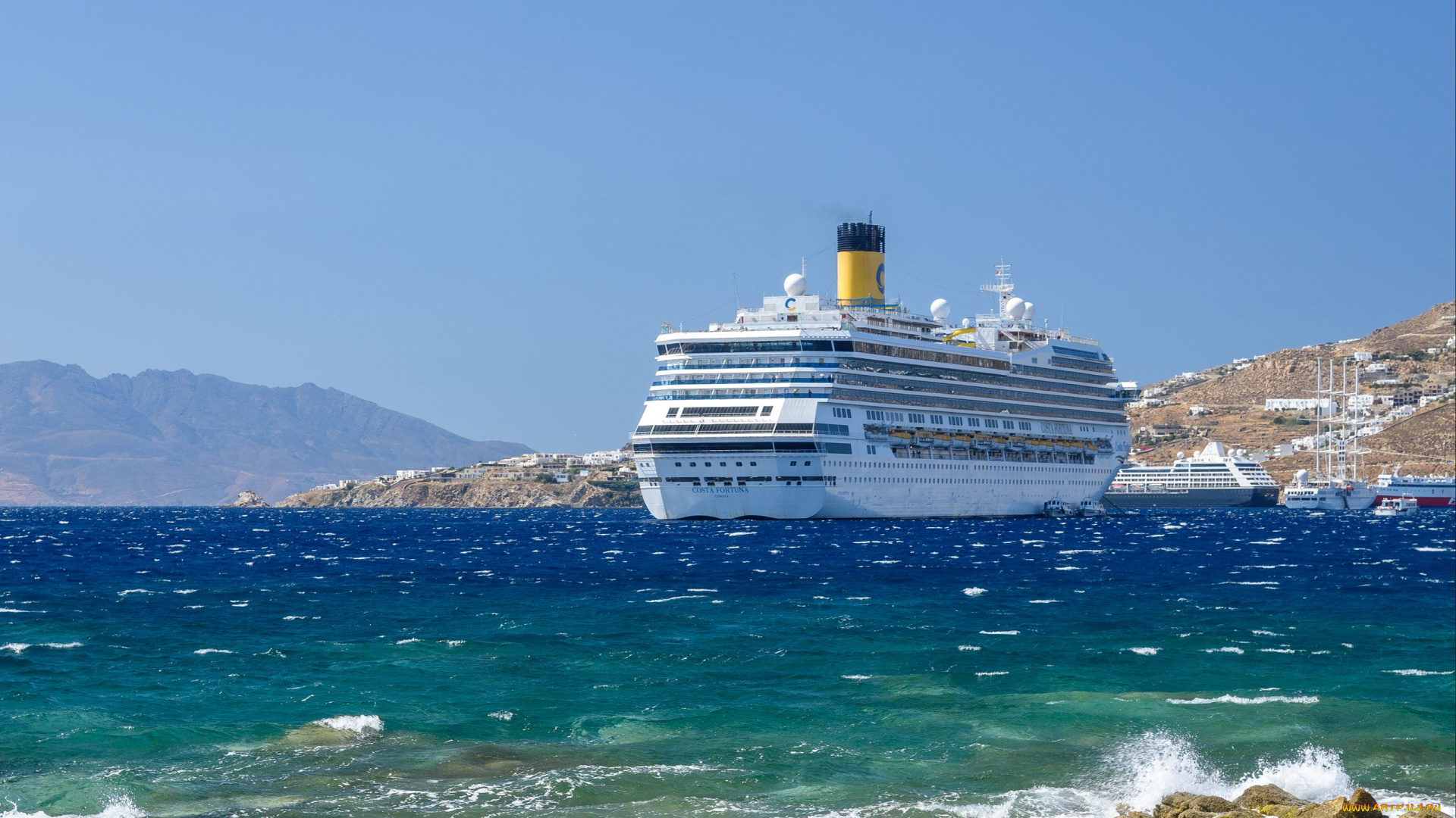 корабли, лайнеры, лайнер, круизный