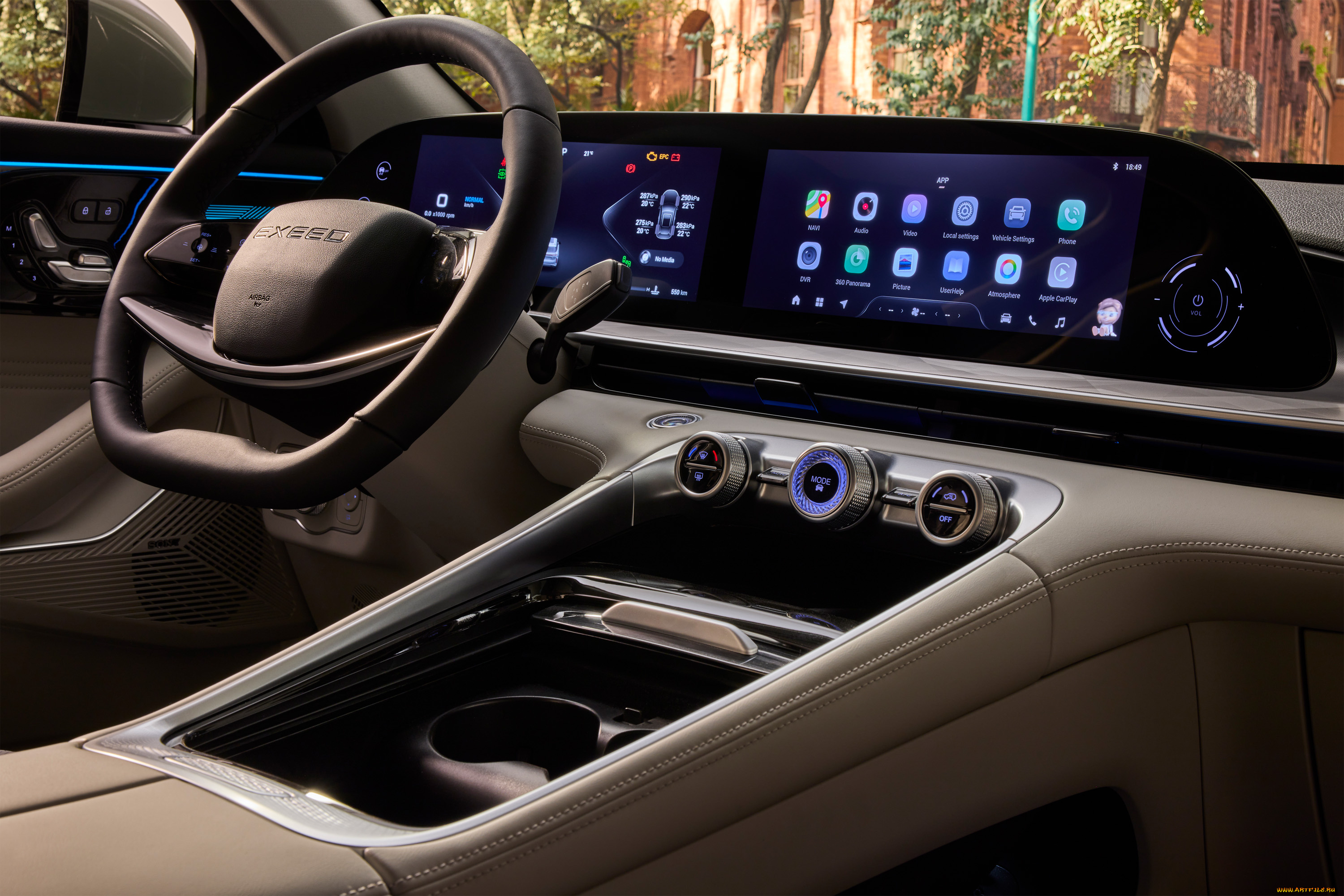 автомобили, спидометры, торпедо, exeed